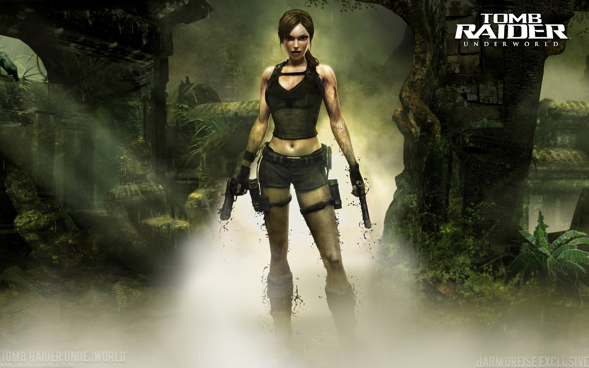 Лара Крофт Tomb Raider Underworld 8 #10 - 1920x1200