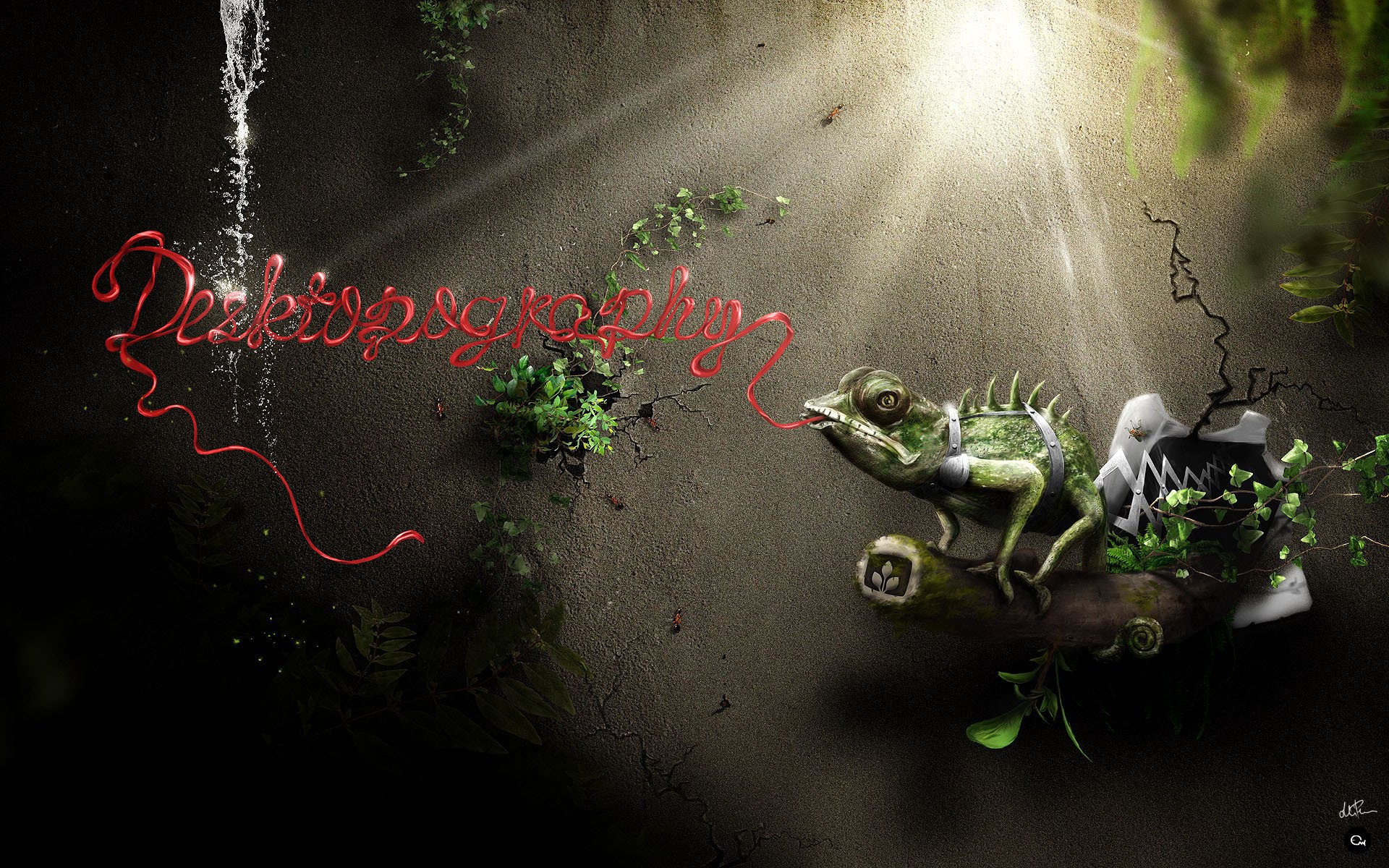 Creative synthesis of the visual wallpaper #3 - 1920x1200