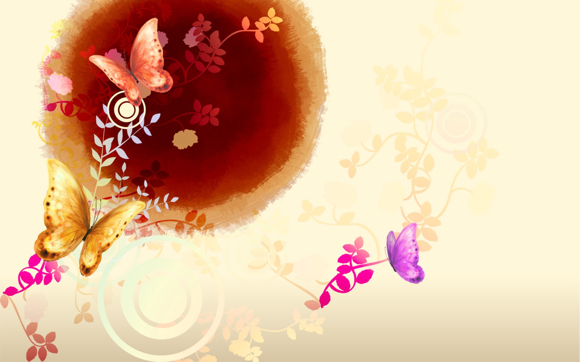 Aura encre colorant wallpaper art #9 - 1920x1200