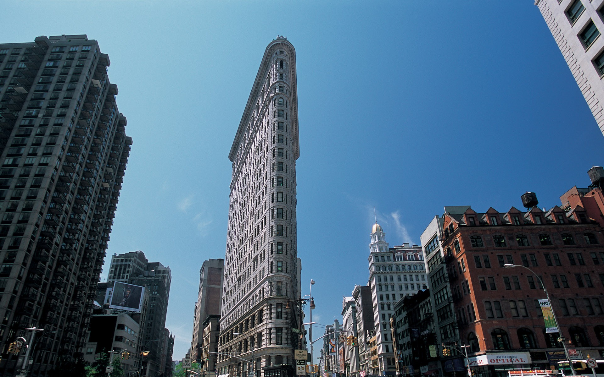 ニューヨークビルの街をにぎわい #8 - 1920x1200