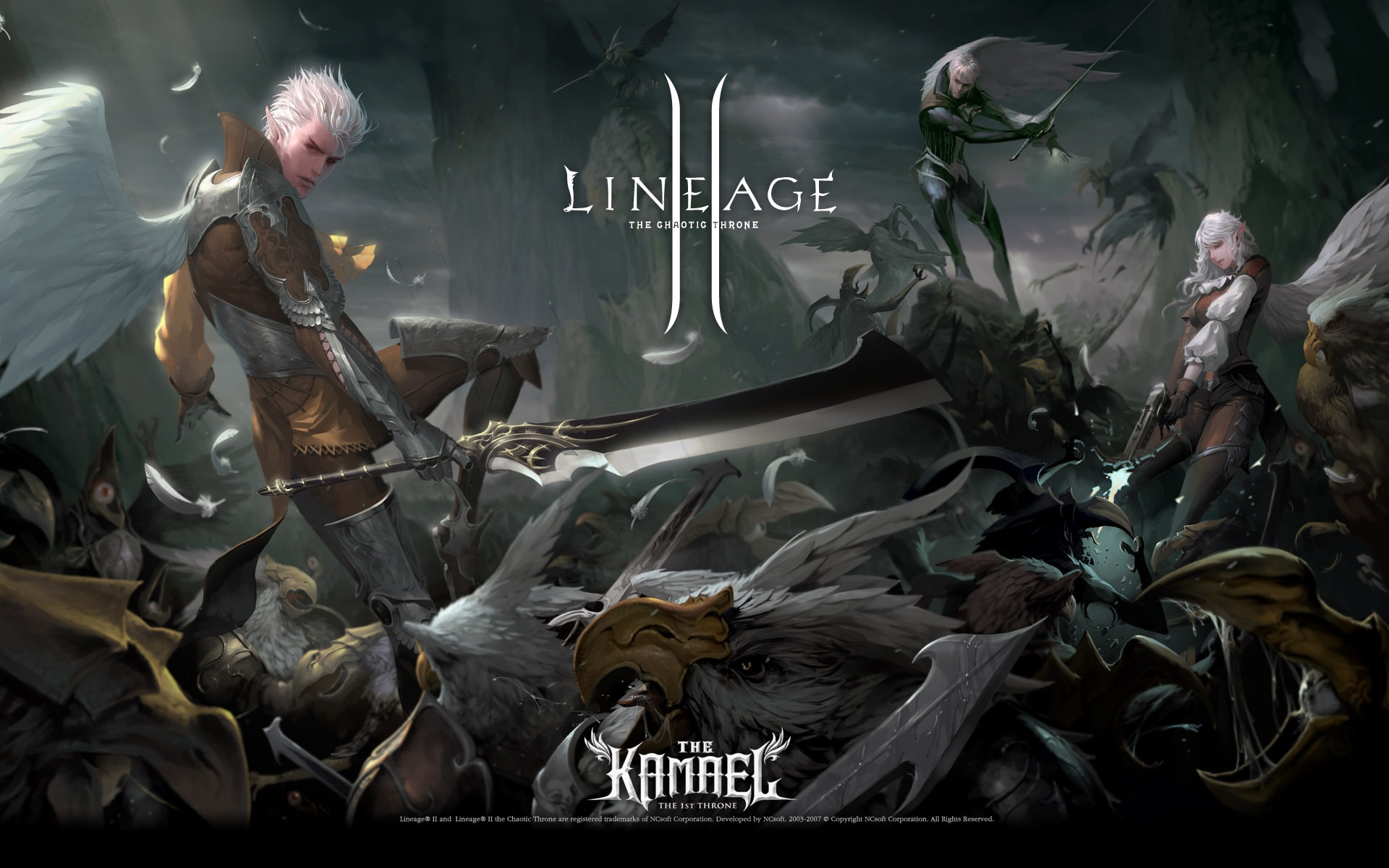 LINEAGE Ⅱ modeling HD gaming wallpapers #6 - 1920x1200