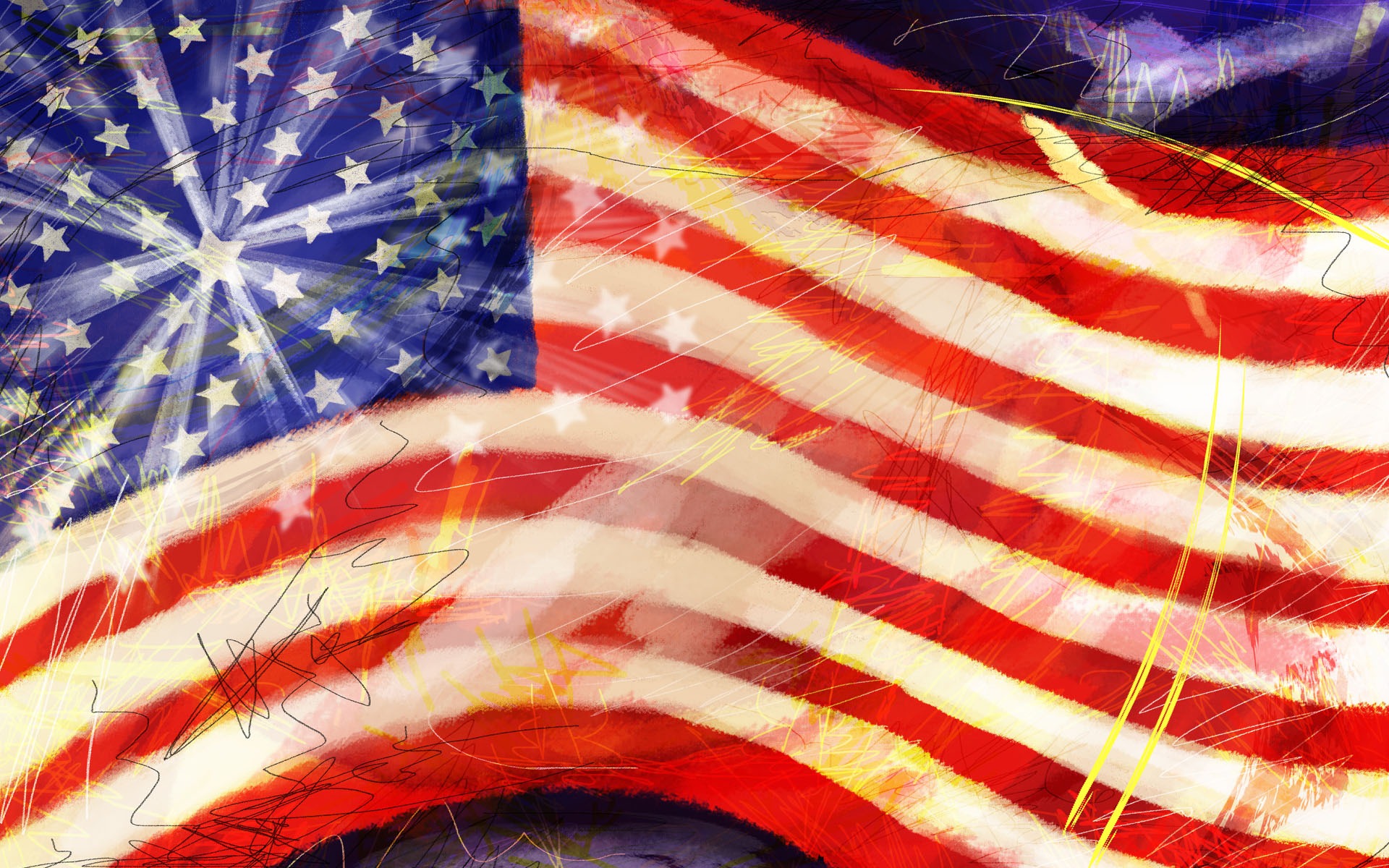 U. S. Independence Day Thema Tapete #9 - 1920x1200