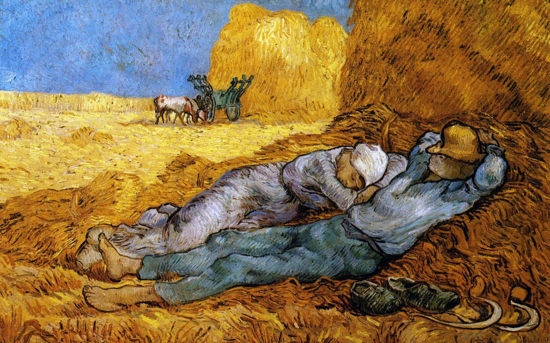 Винсент Ван Гог картина обои (1) #17 - 1920x1200