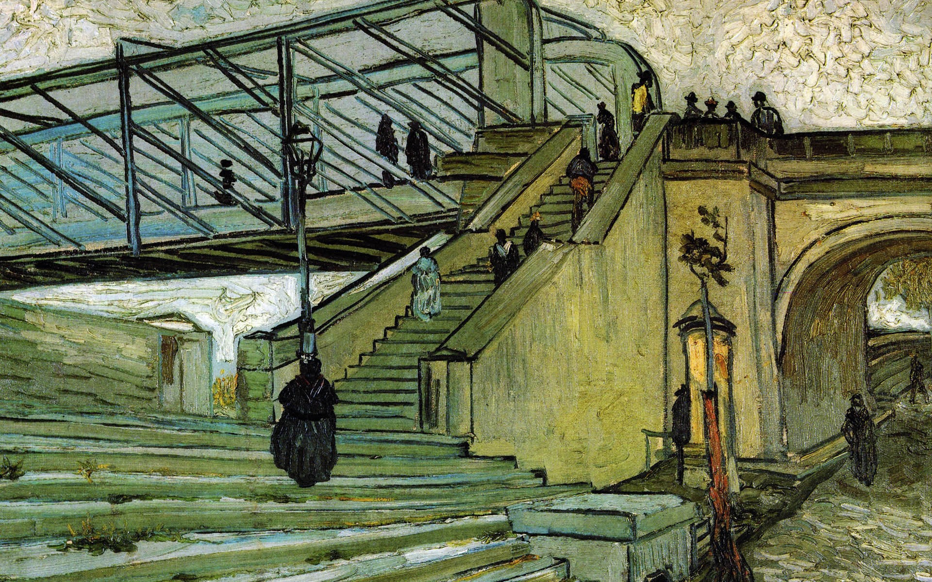Винсент Ван Гог картина обои (2) #10 - 1920x1200
