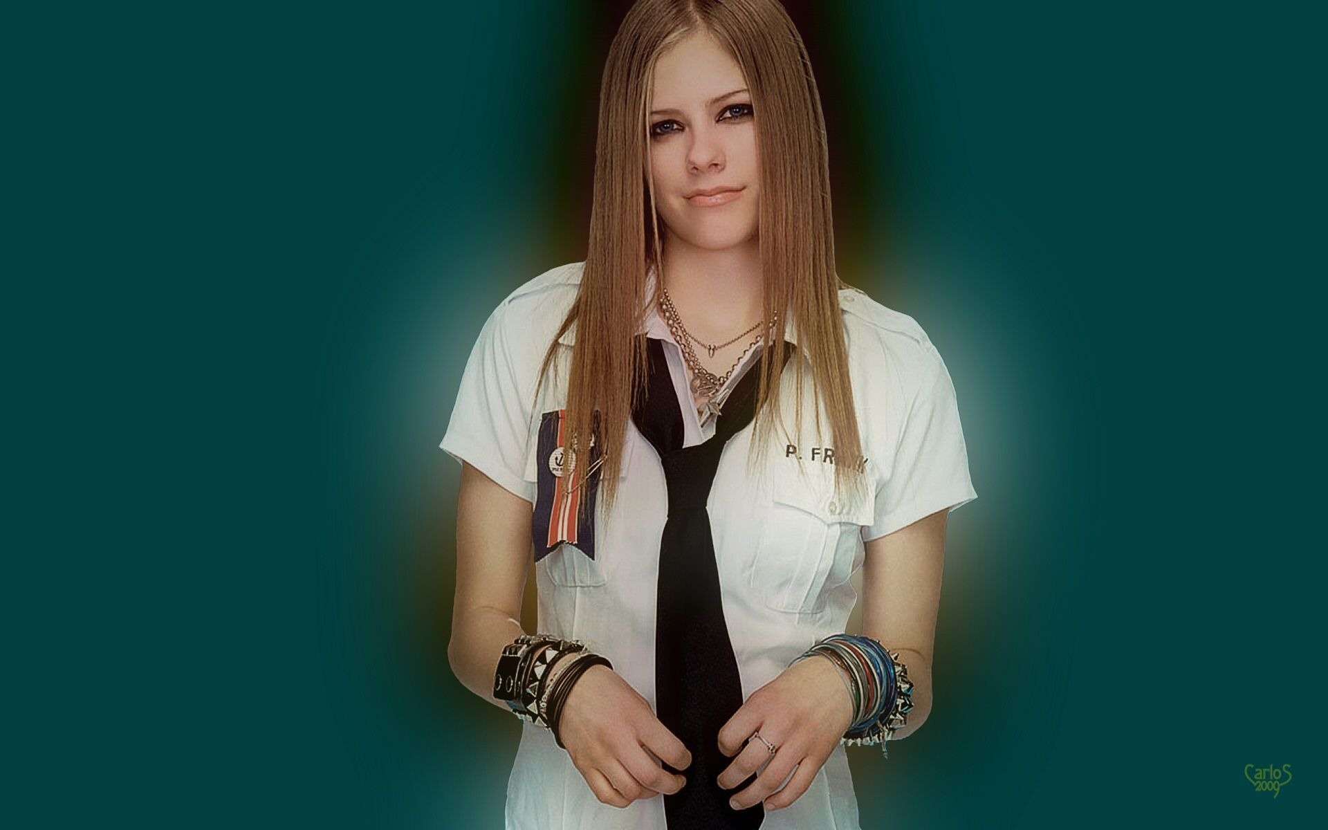 Avril Lavigne 艾薇儿·拉维妮 美女壁纸(二)4 - 1920x1200
