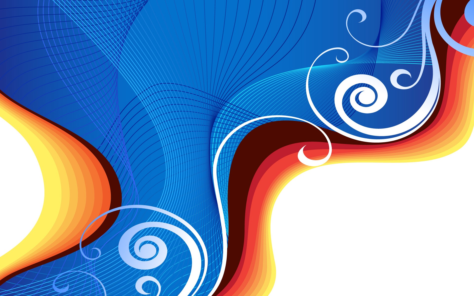Colorful vector background wallpaper (4) #2 - 1920x1200