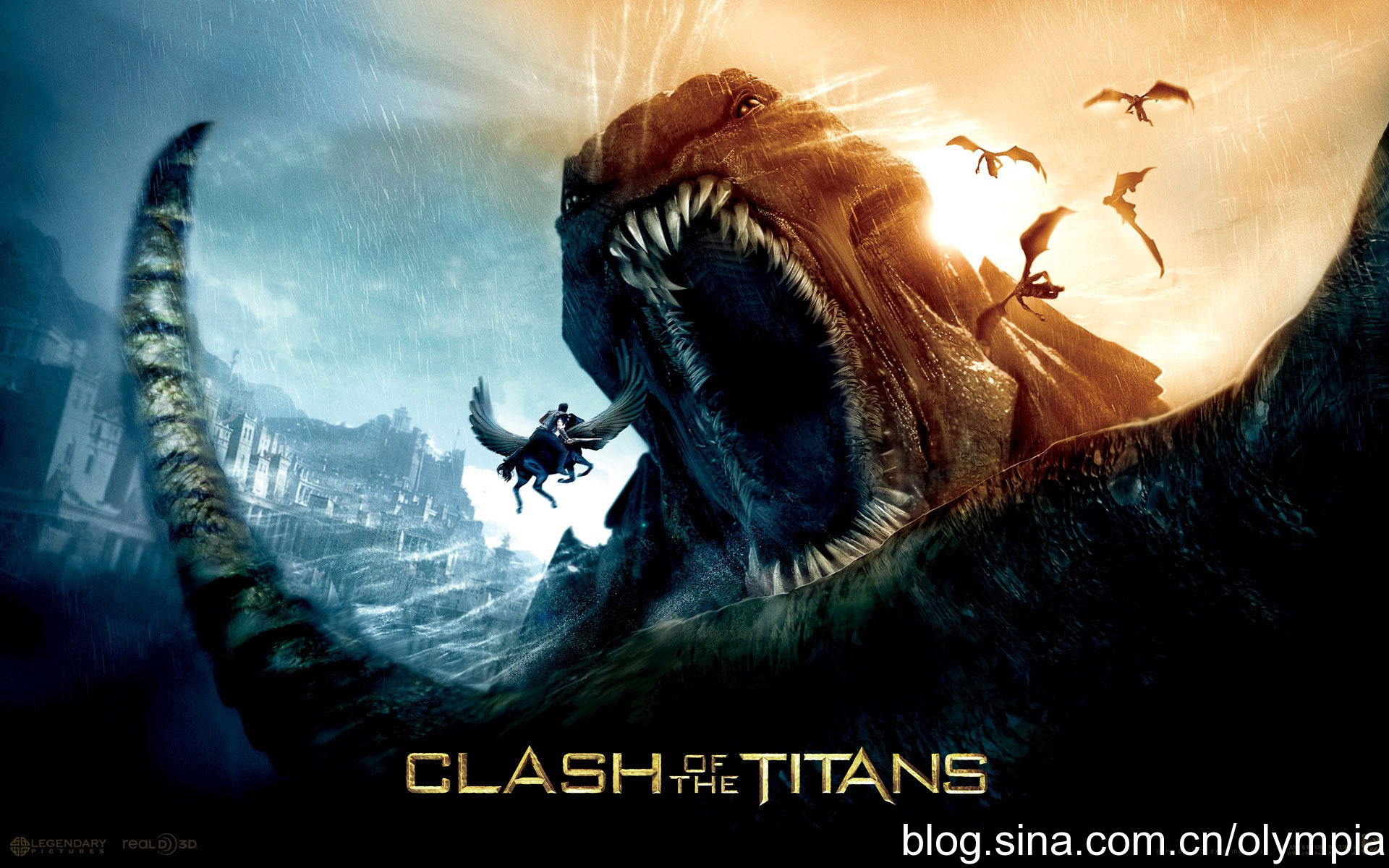 Clash of the Titans Tapete #4 - 1920x1200
