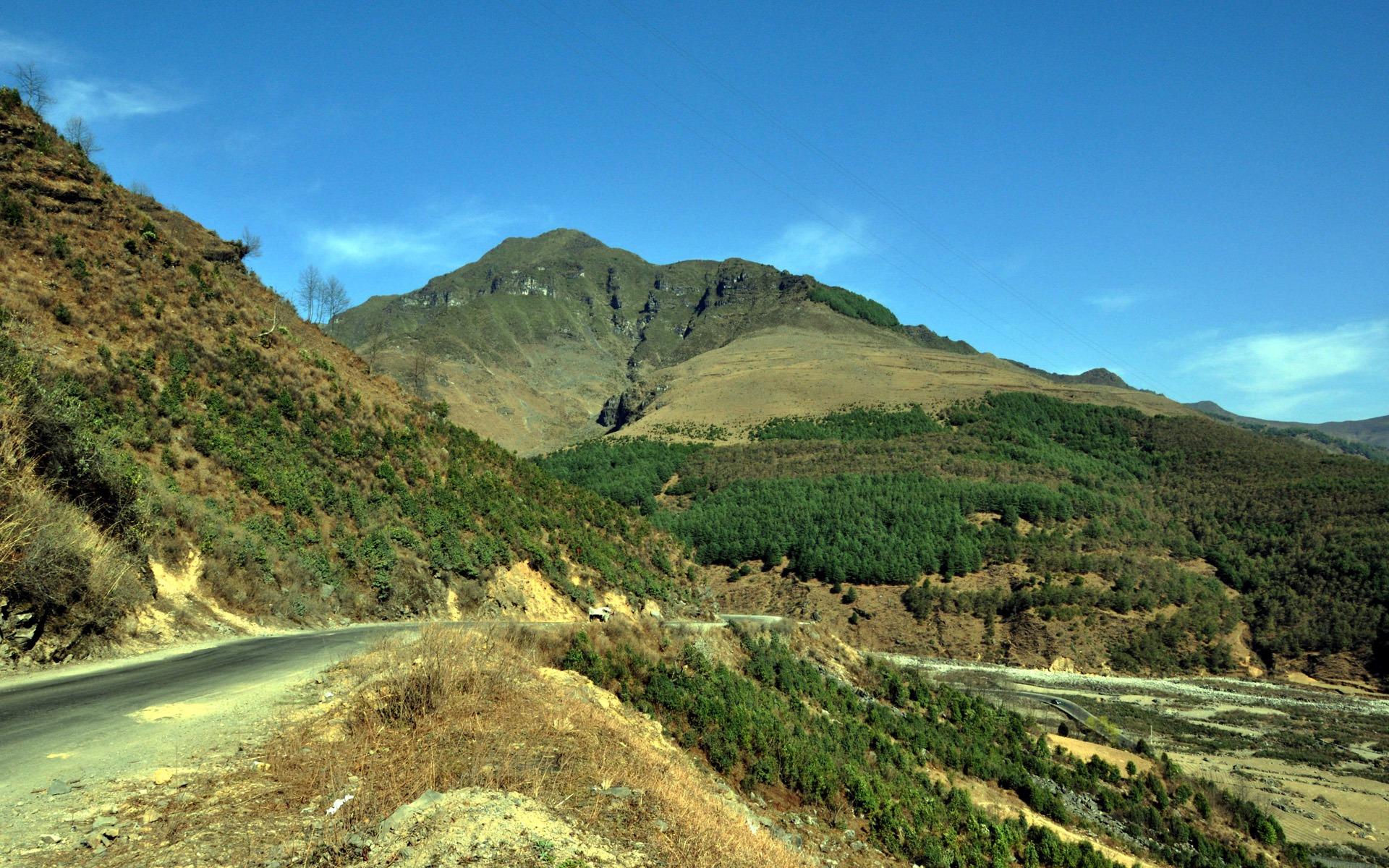 Daliangshan scenery (2) (old Hong OK works) #2 - 1920x1200