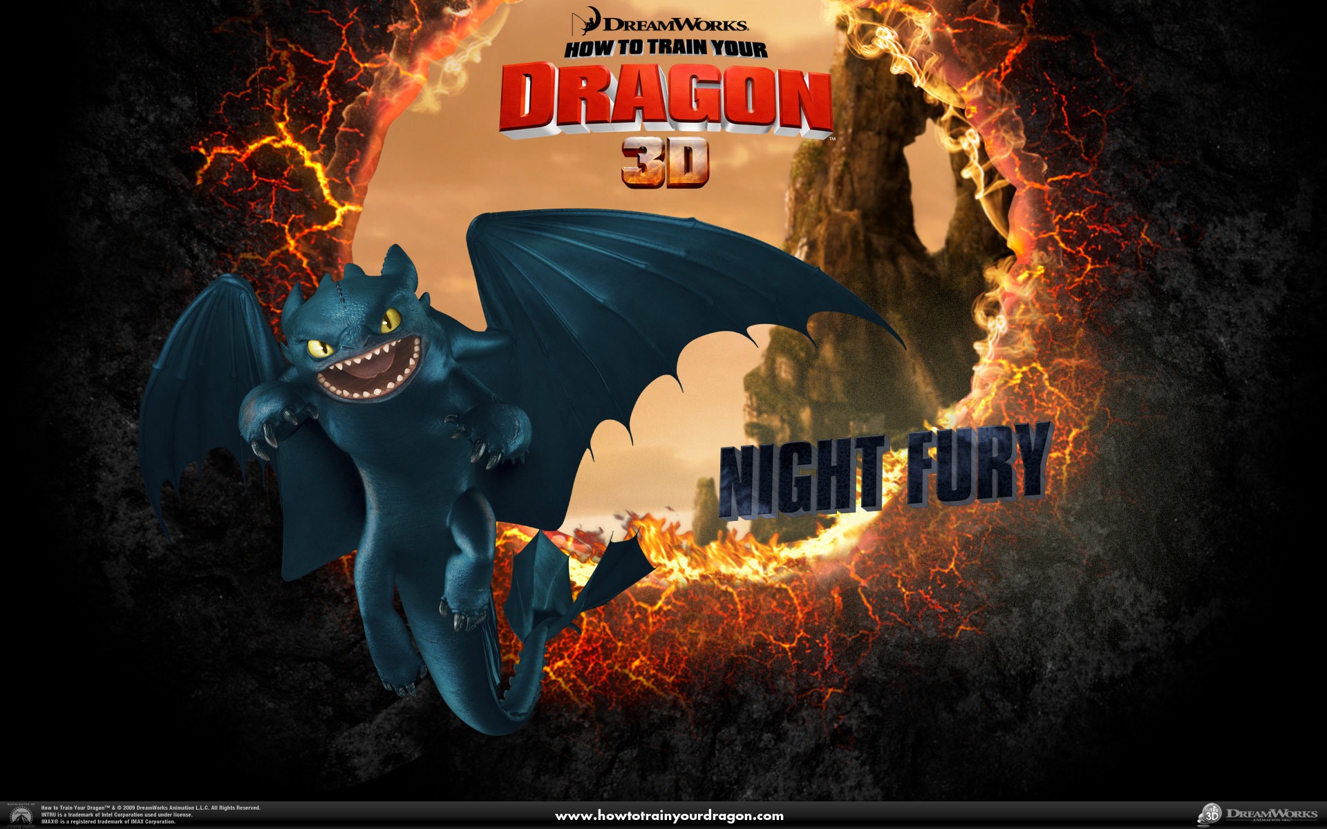 How to Train Your Dragon 驯龙高手 高清壁纸5 - 1920x1200