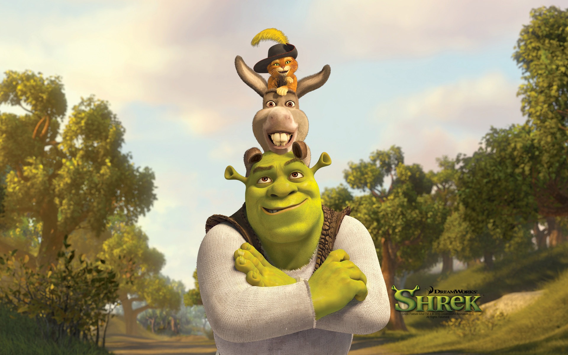 Shrek Forever After HD wallpaper #11 - 1920x1200