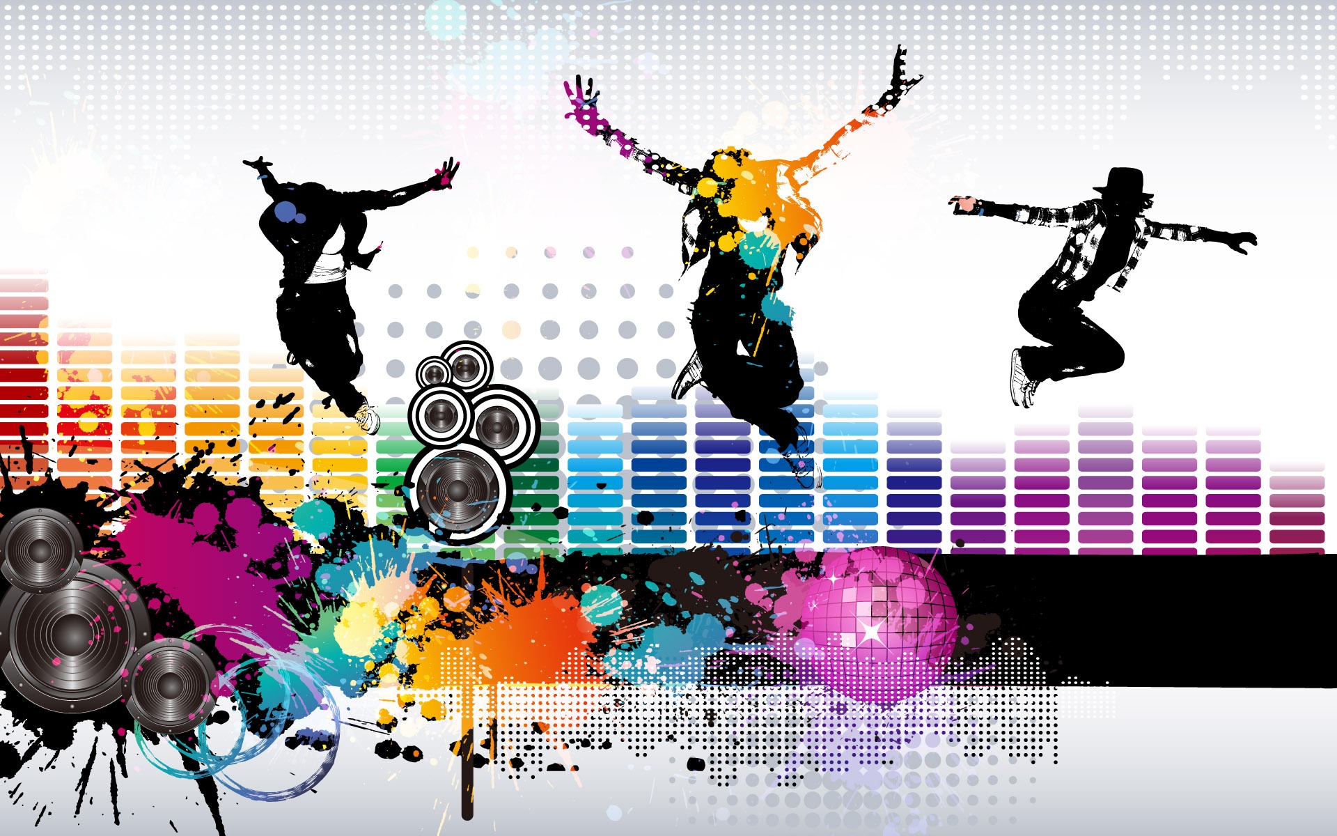 Vector musical theme wallpapers (2) #4 - 1920x1200