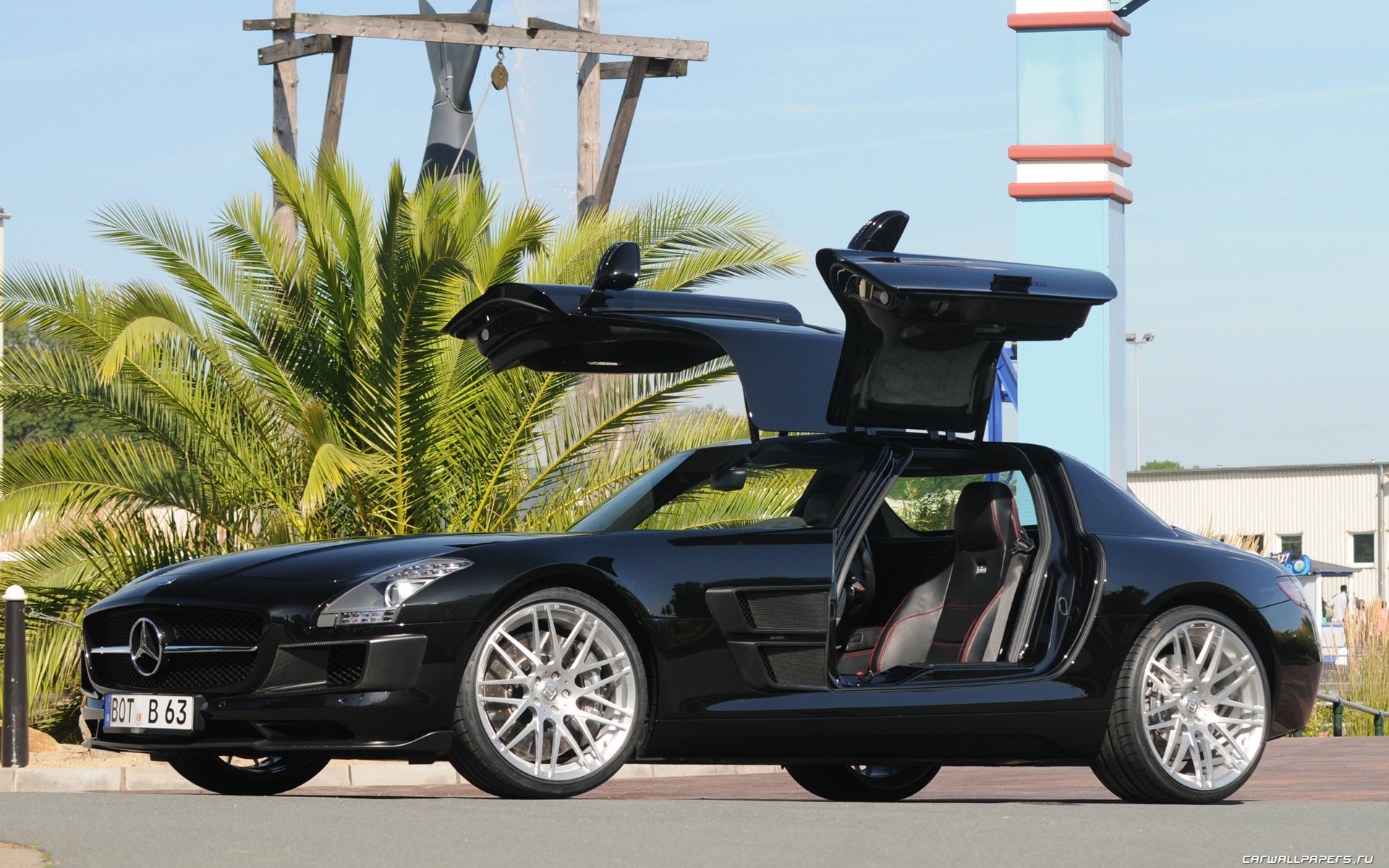 Brabus Mercedes-Benz SLS AMG - 2010 fondo de pantalla HD #5 - 1920x1200