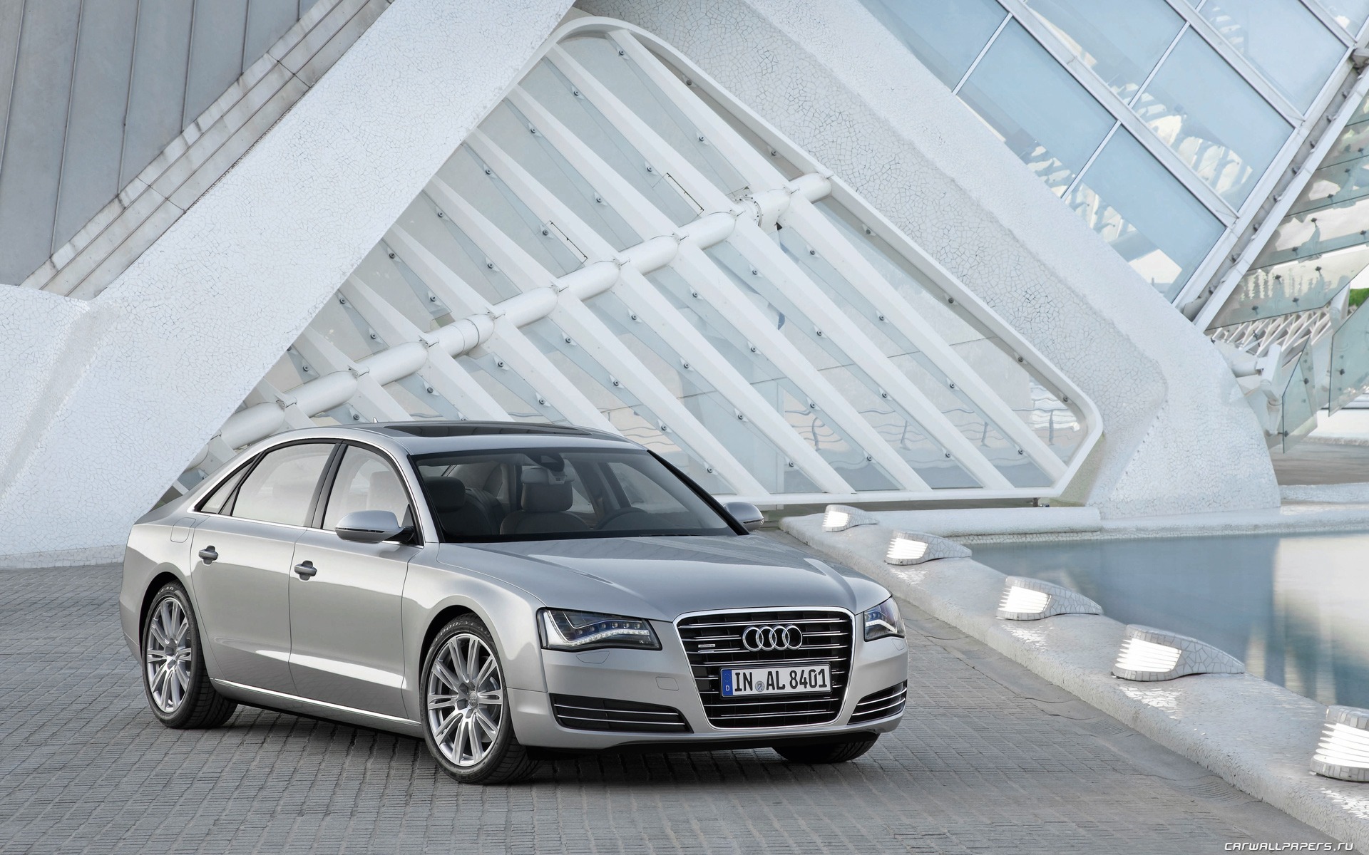 Audi A8 L 3.0 TFSI Quattro - 2010 HD Wallpaper #11 - 1920x1200