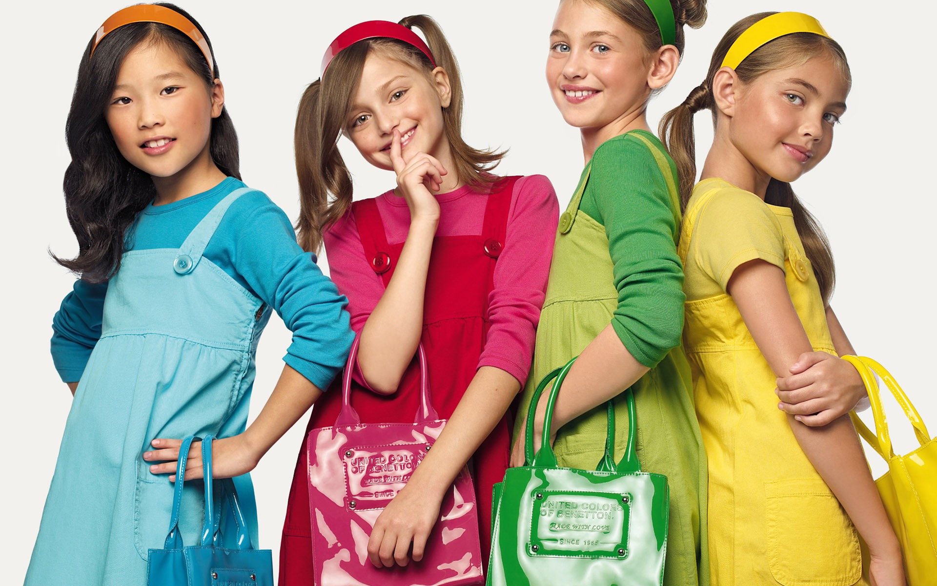 Colorful Children's Fashion Wallpaper (1) #1 - 1920x1200