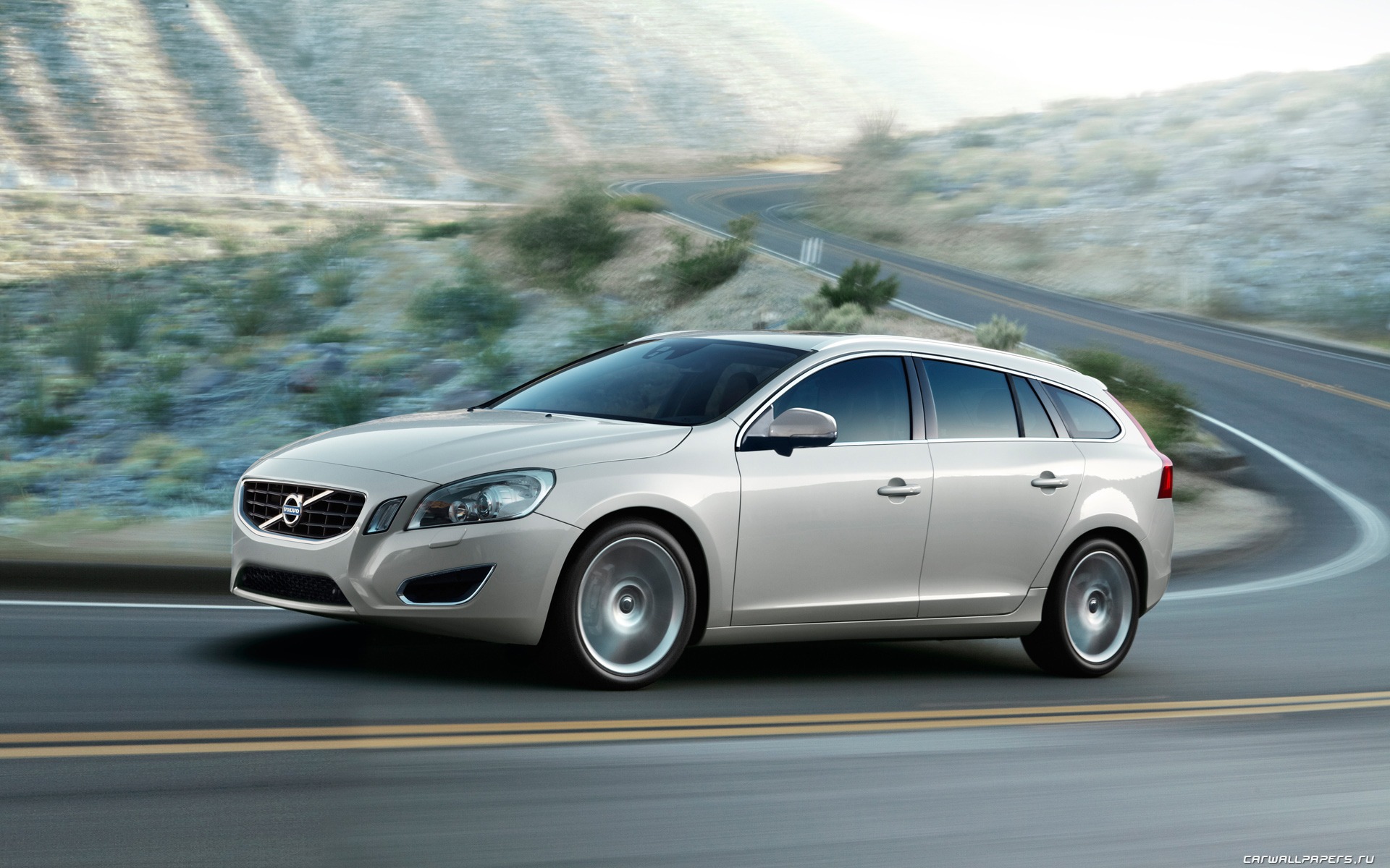 Volvo V60 - 2010 fonds d'écran HD #11 - 1920x1200