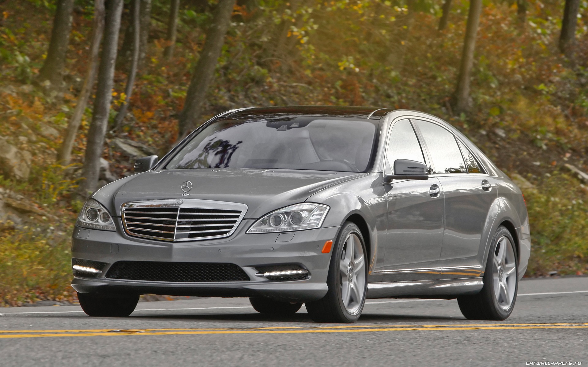 Mercedes-Benz S550 - 2010 HD wallpaper #20 - 1920x1200