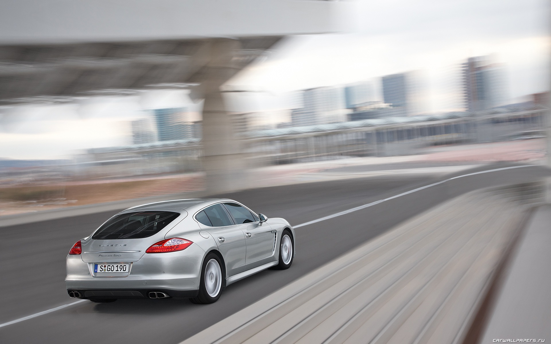 포르쉐 Panamera 터보 - 2009의 HD 벽지 #27 - 1920x1200