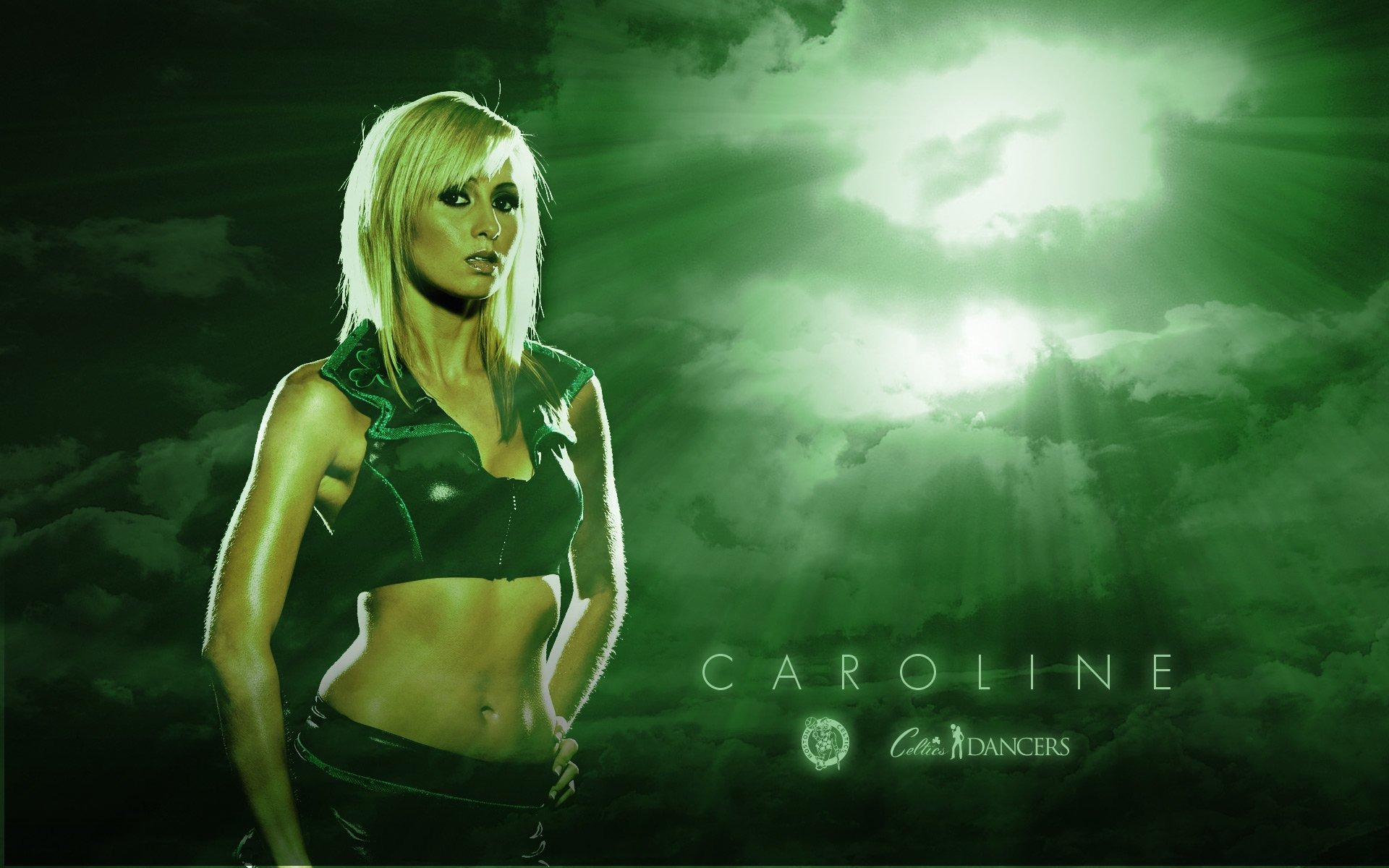 NBA Saison 2010-11, die Celtics Cheerleader Tapete #7 - 1920x1200