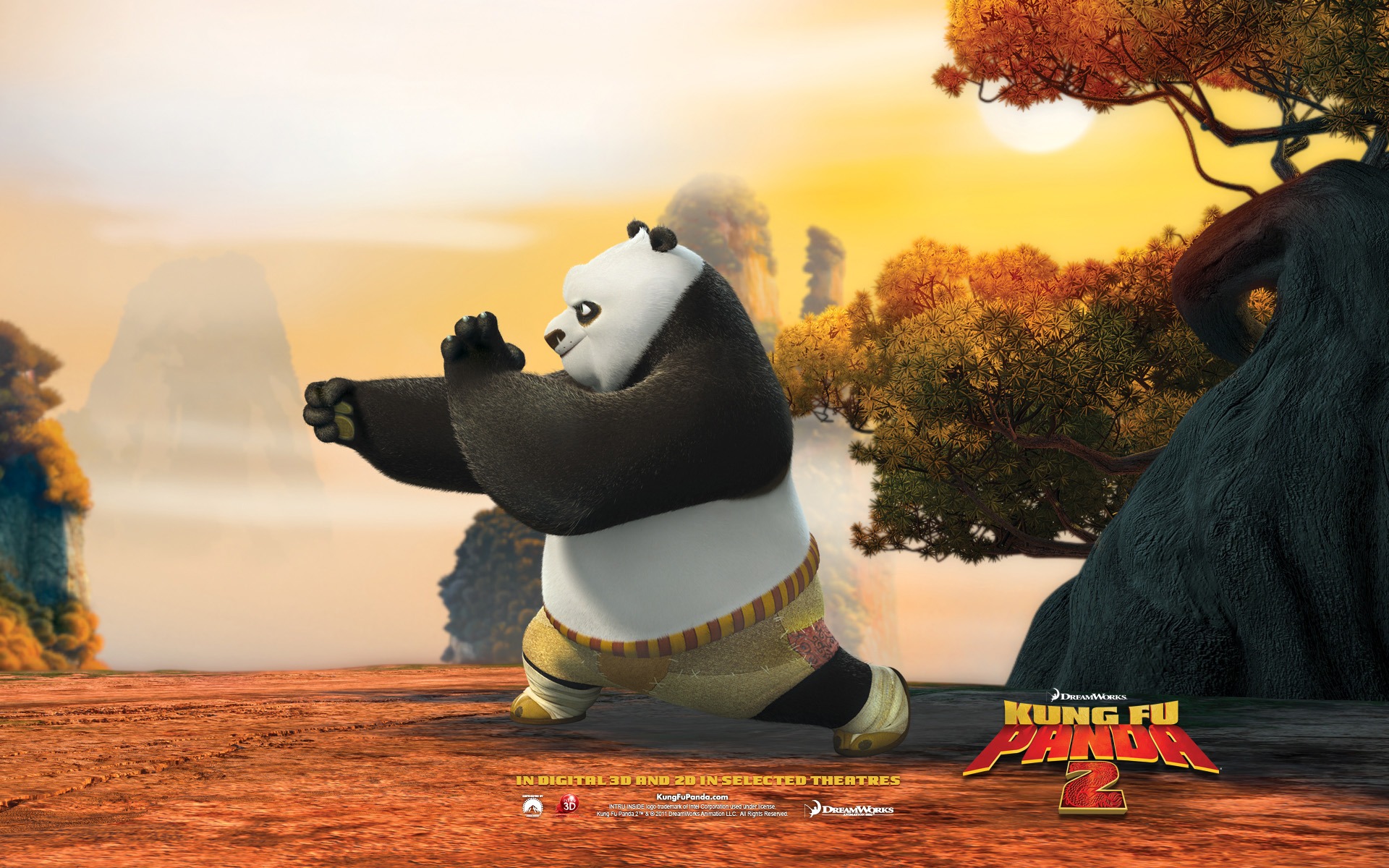 Kung Fu Panda 2 HD tapety na plochu #10 - 1920x1200