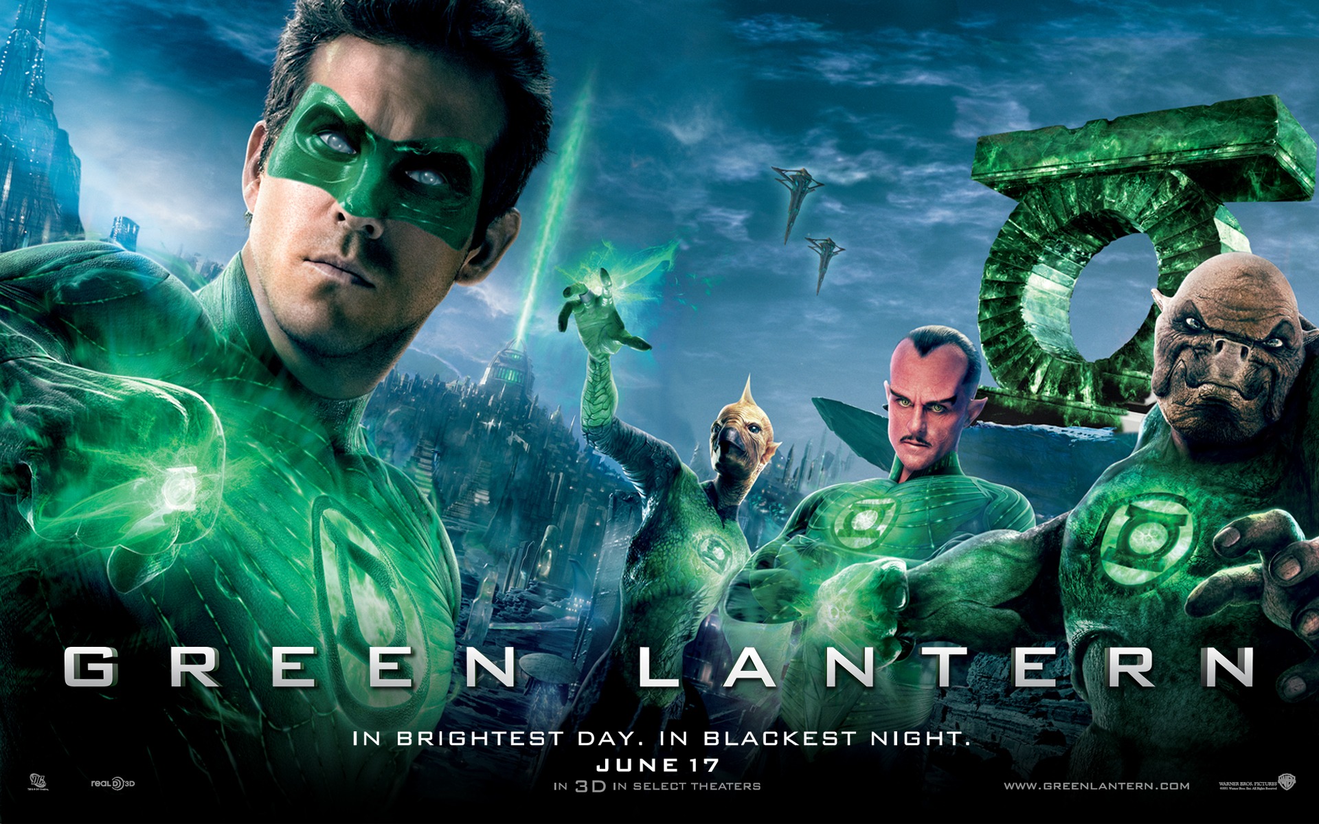 2011 Green Lantern HD Wallpaper #1 - 1920x1200