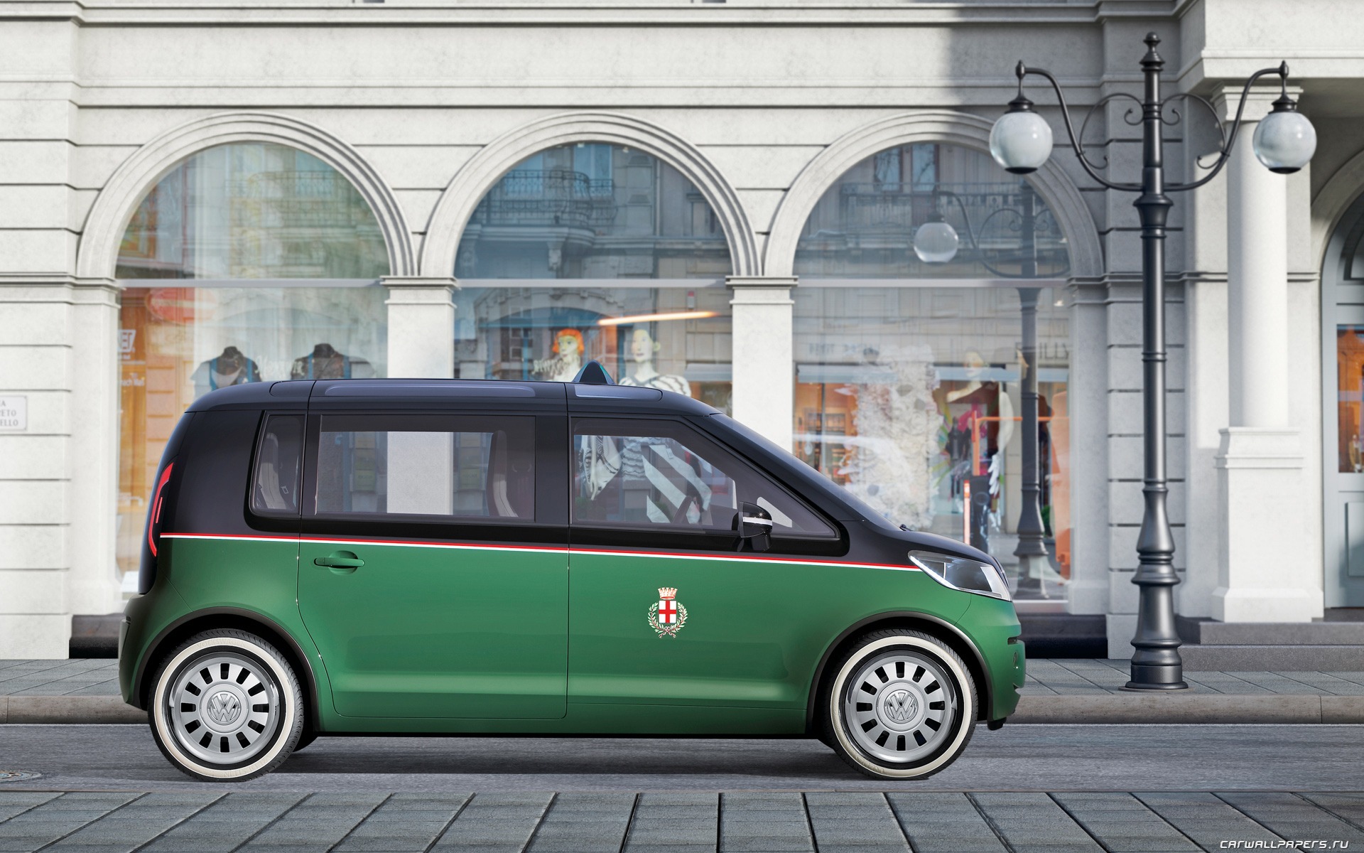 Concept Car Volkswagen Milano Taxi - 2010 HD wallpapers #6 - 1920x1200