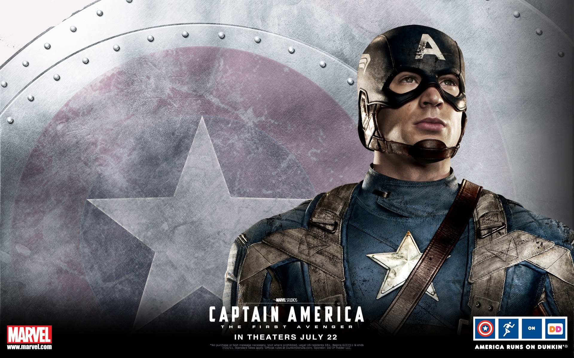 캡틴 아메리카 : 첫번째 아벤저의 HD 배경 화면 #5 - 1920x1200