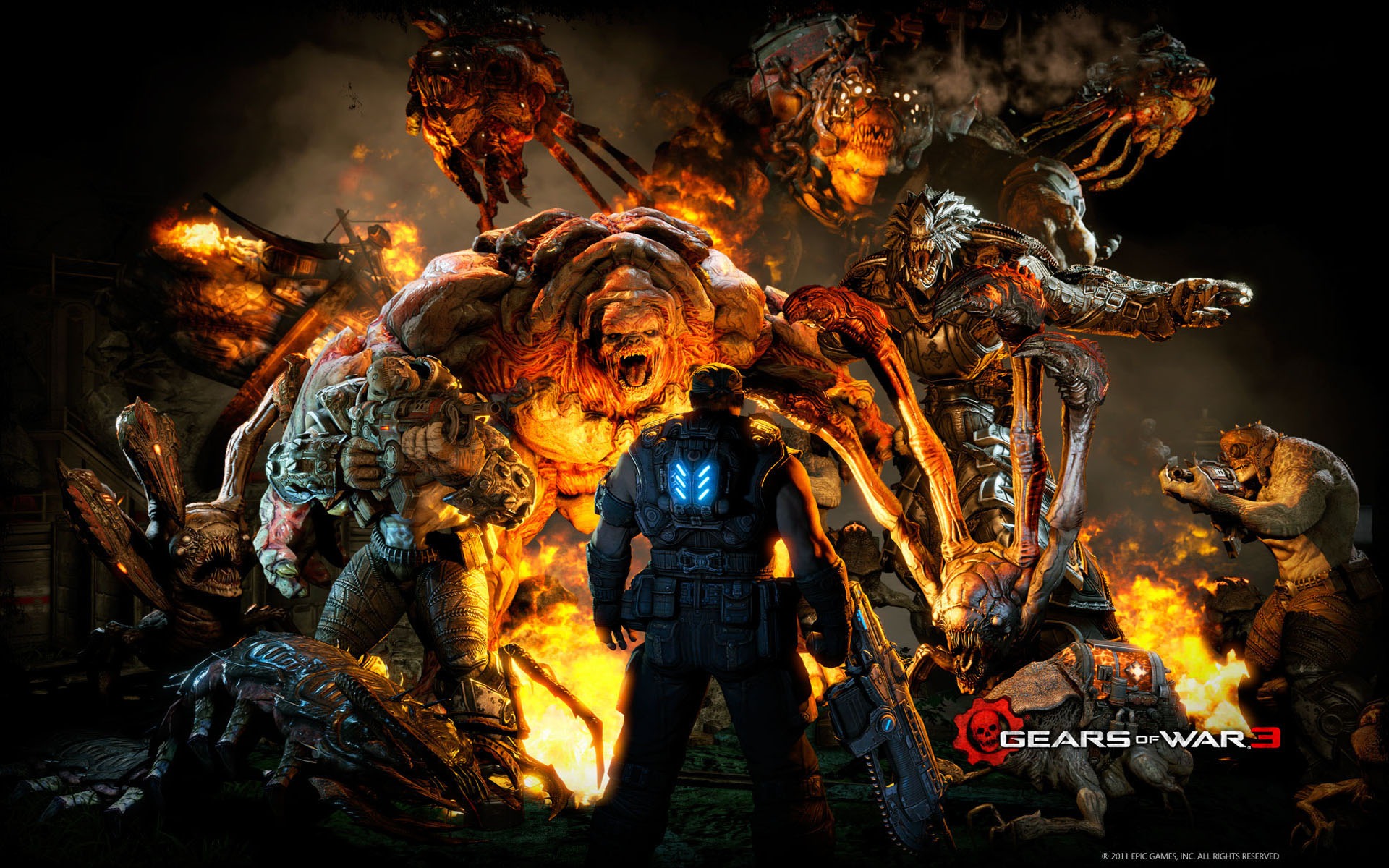 Gears of War 3 戰爭機器3 高清壁紙 #16 - 1920x1200