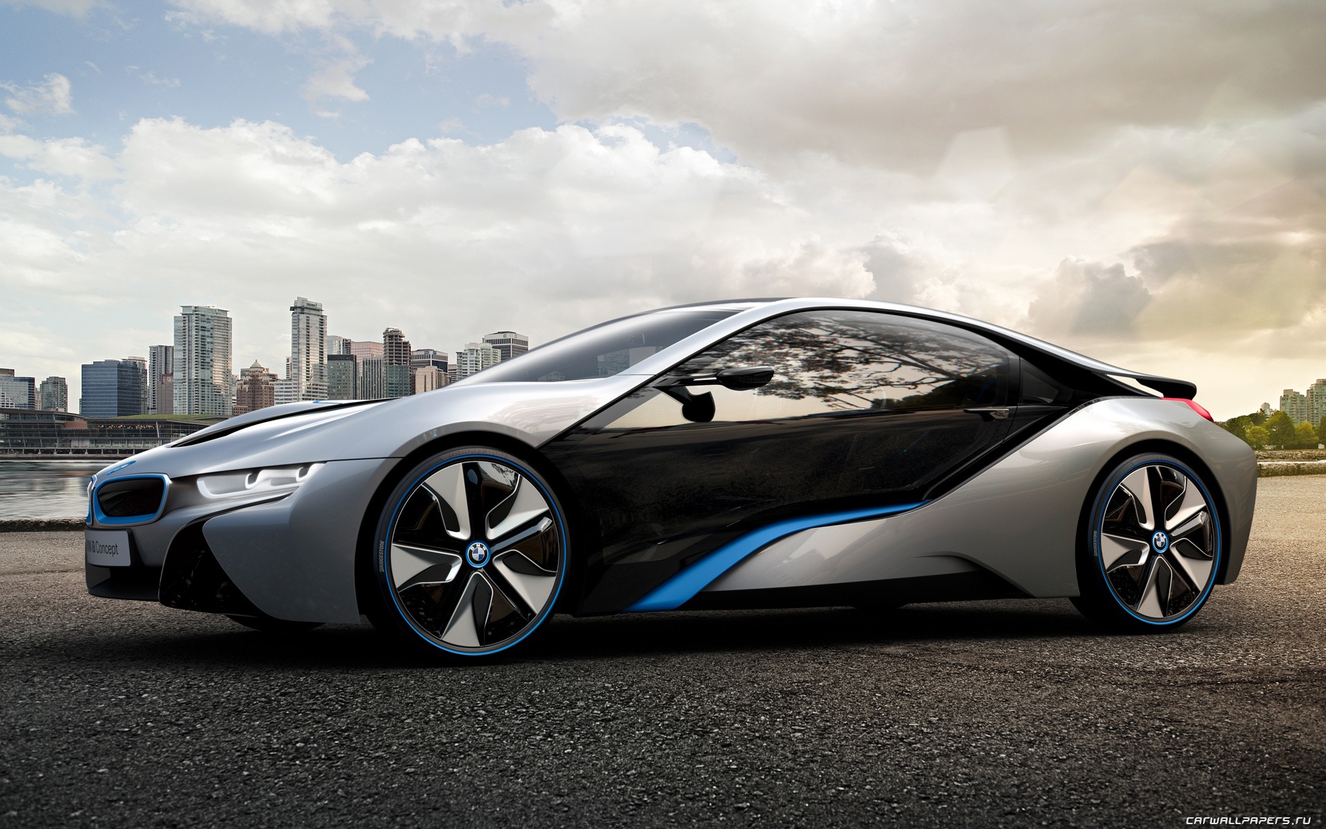 BMW i8 koncept - 2011 HD wallpapers #1 - 1920x1200