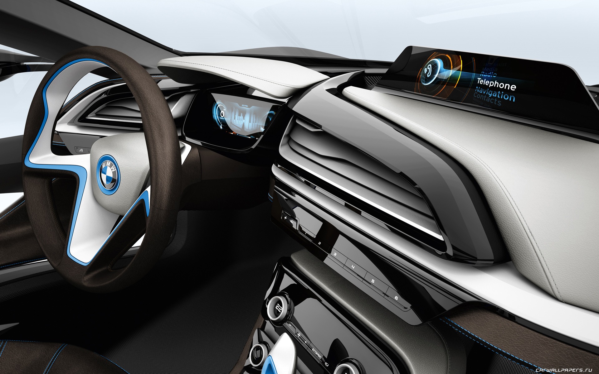 BMW i8 Concept - 2011 fonds d'écran HD #36 - 1920x1200