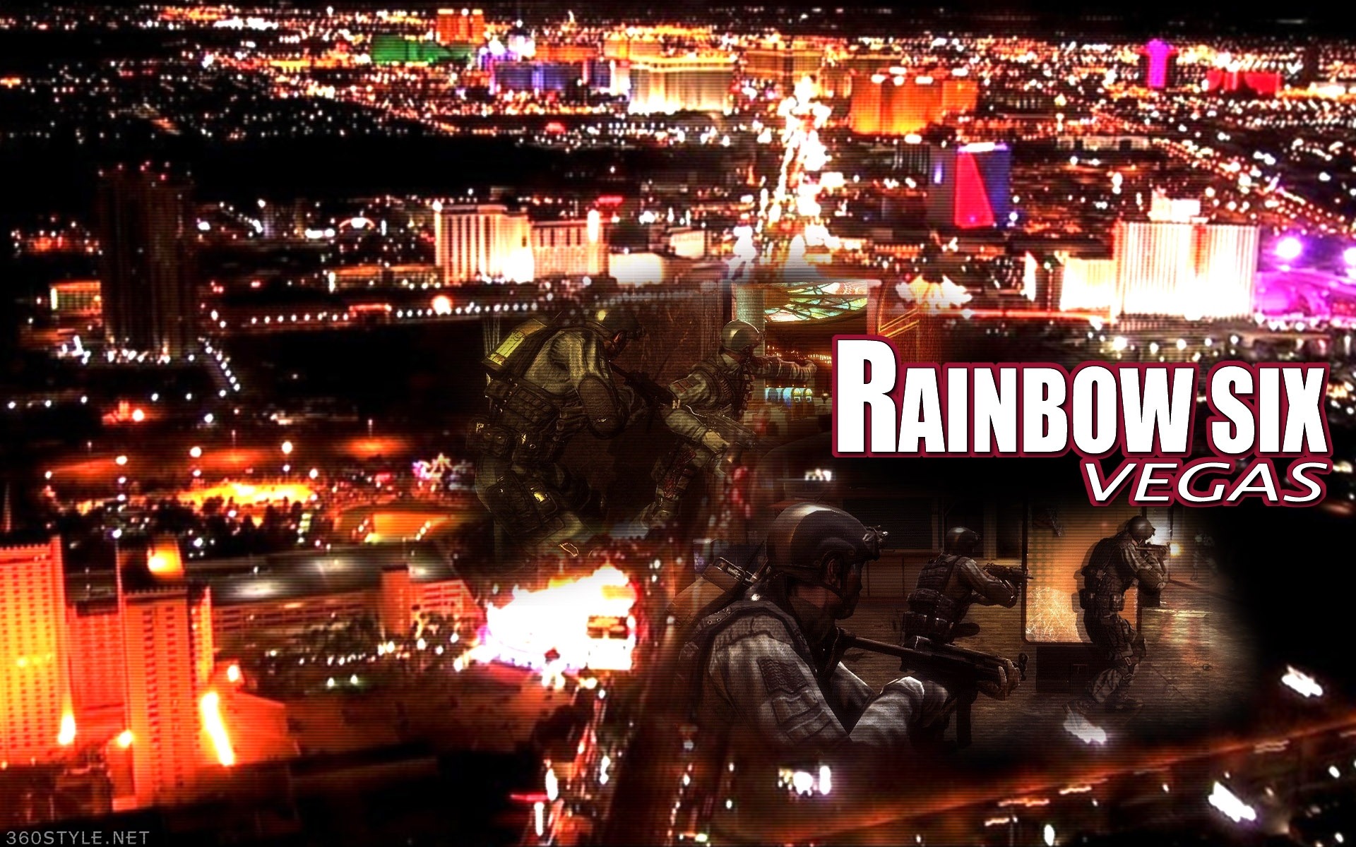Rainbow Six: Vegas 彩虹六号：维加斯 高清壁纸2 - 1920x1200