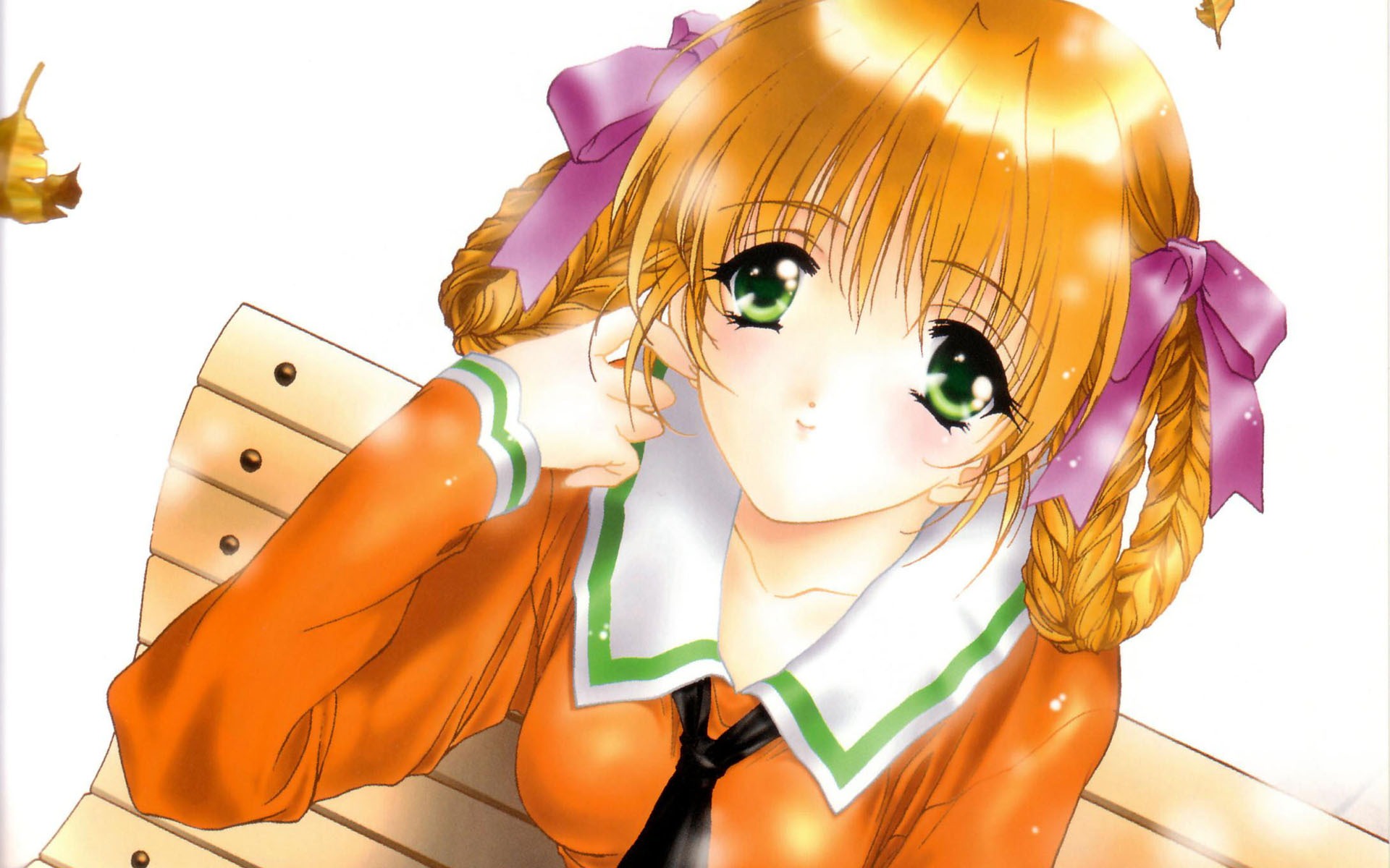 Aoi Kimizuka anime girls illustration HD wallpapers #2 - 1920x1200