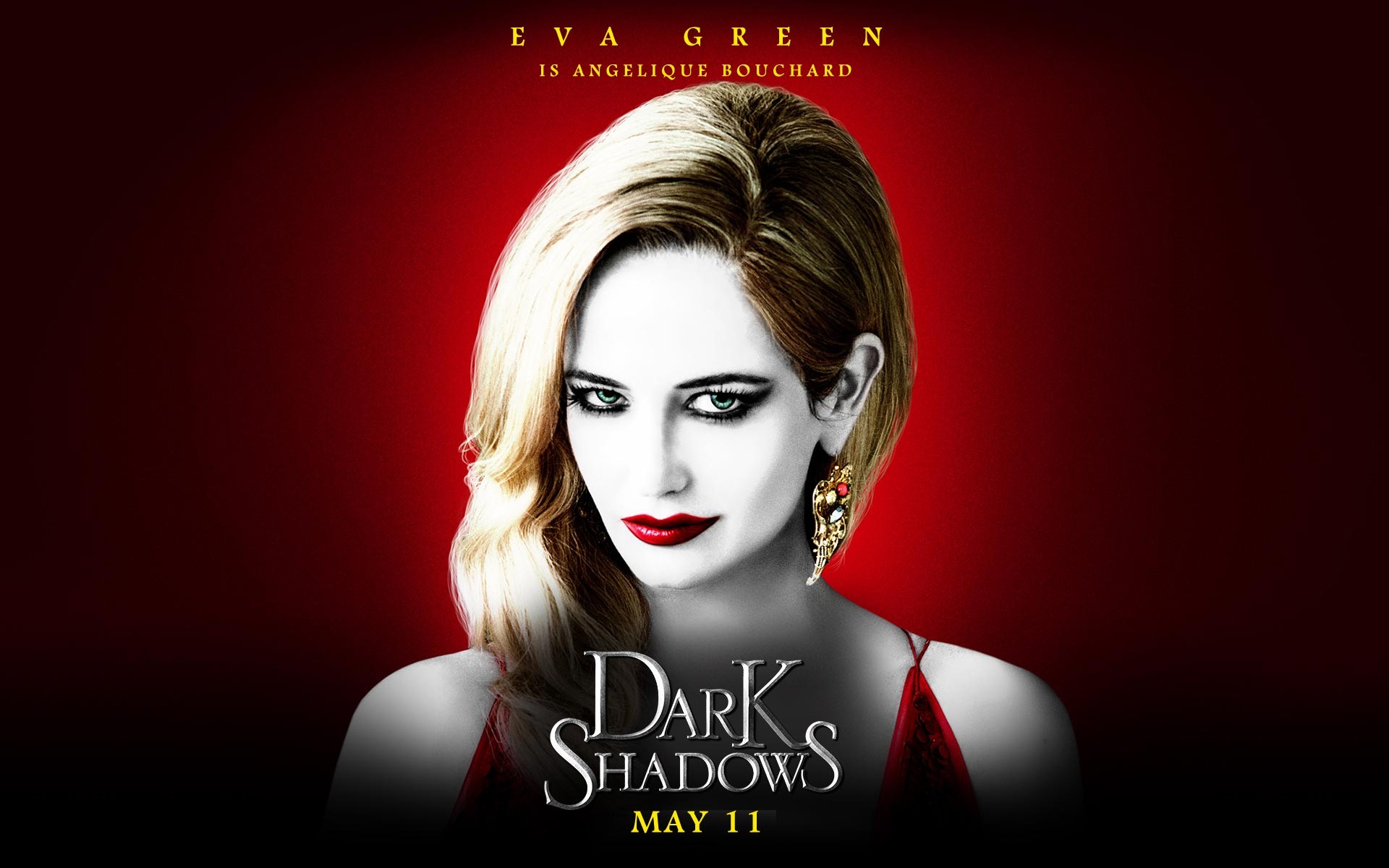 Eva Green in Dark Shadows widescreen wallpaper - 1920x1200