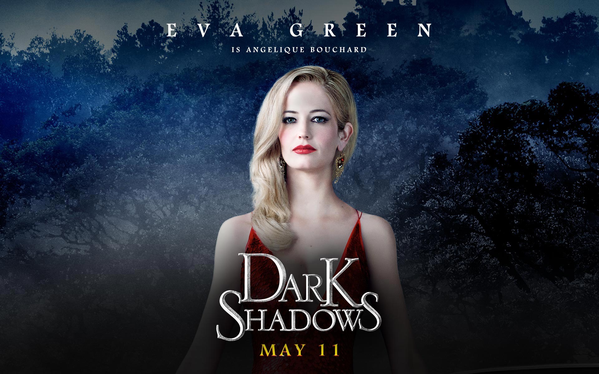 Eve Green in Dark Shadows 2012 wallpaper - 1920x1200