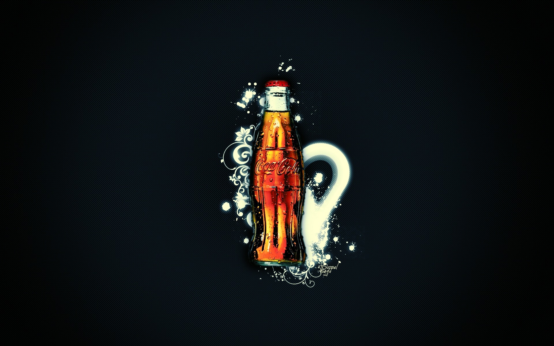 Coca-Cola schöne Ad Wallpaper #4 - 1920x1200