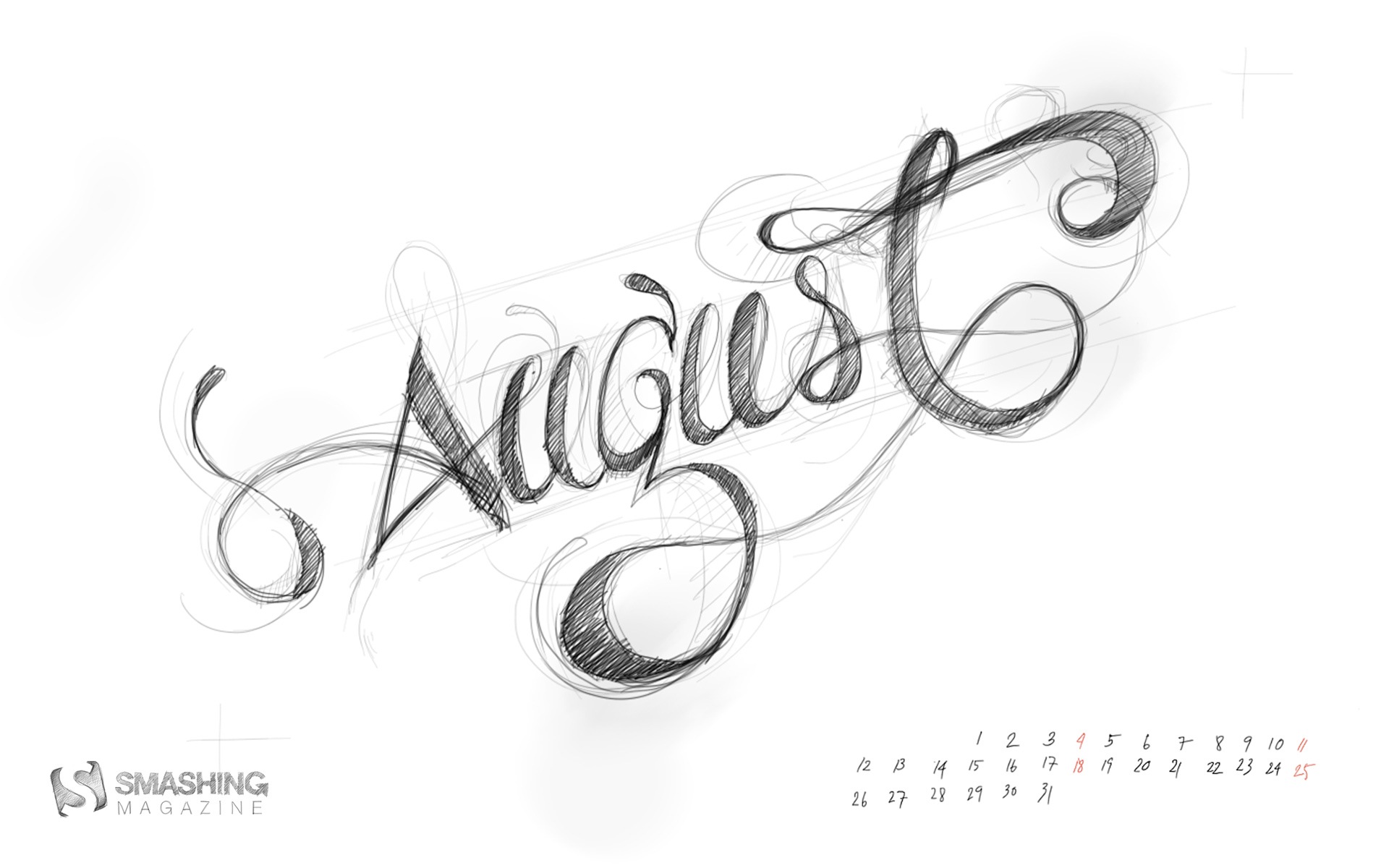 Август 2013 календарь обои (2) #5 - 1920x1200