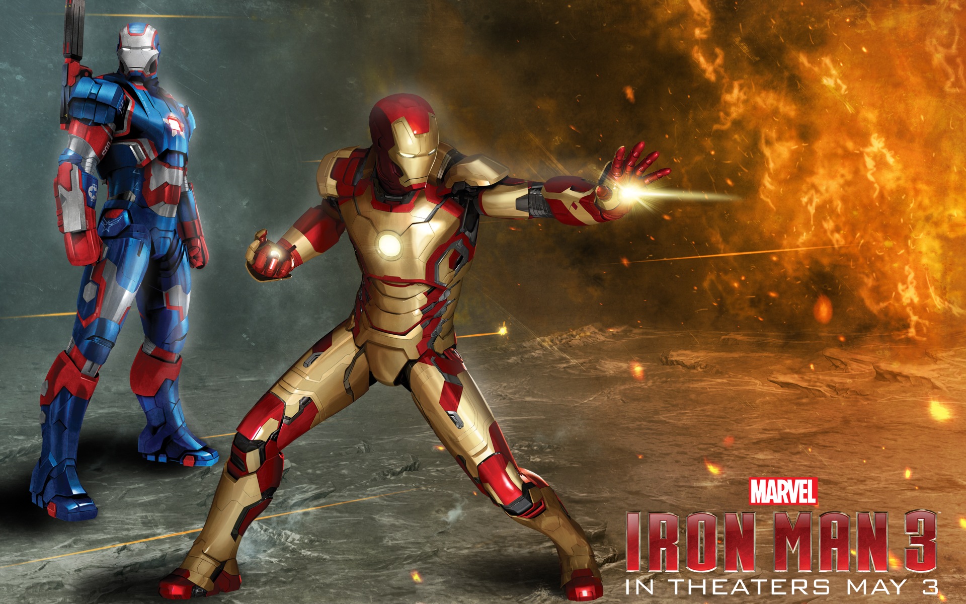 2013 Iron Man 3 nejnovější HD tapety na plochu #7 - 1920x1200