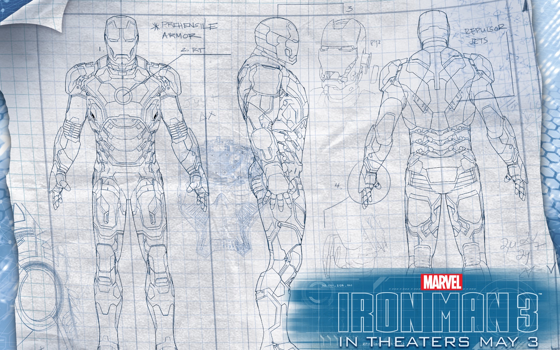 2013 Iron Man 3 newest HD wallpapers #8 - 1920x1200