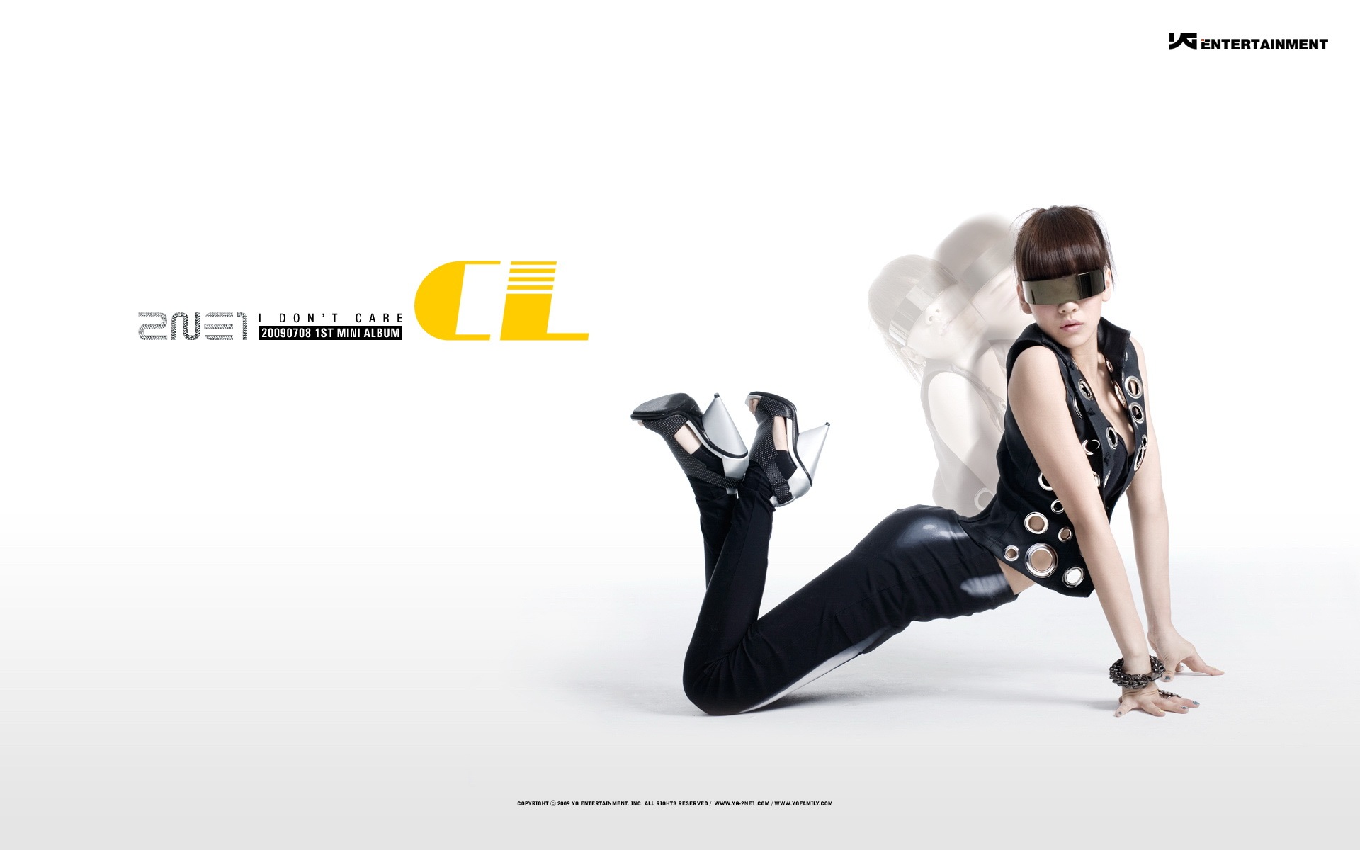 Korean music girls group 2NE1 HD wallpapers #7 - 1920x1200