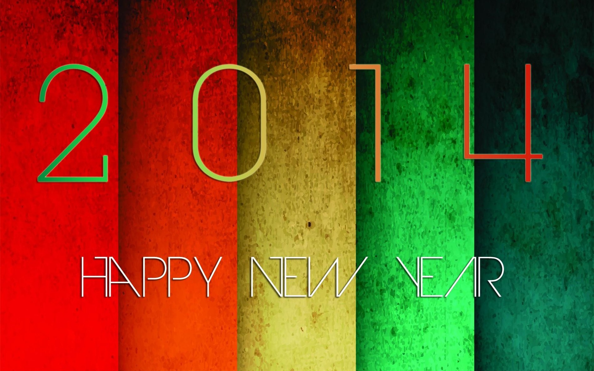 2014 New Year Theme HD Fonds d'écran (2) #3 - 1920x1200