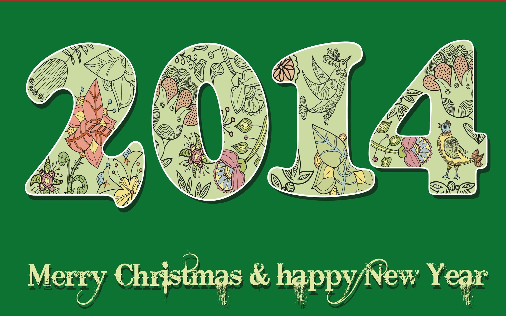 2014 Новый год Стиль Обои (2) #7 - 1920x1200