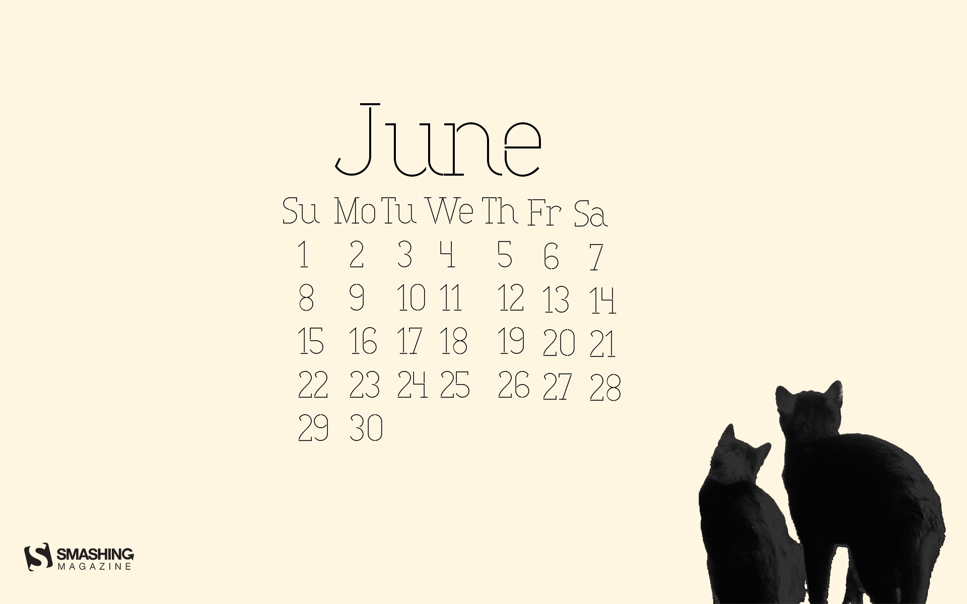 Juni 2014 Kalender Wallpaper (2) #19 - 1920x1200