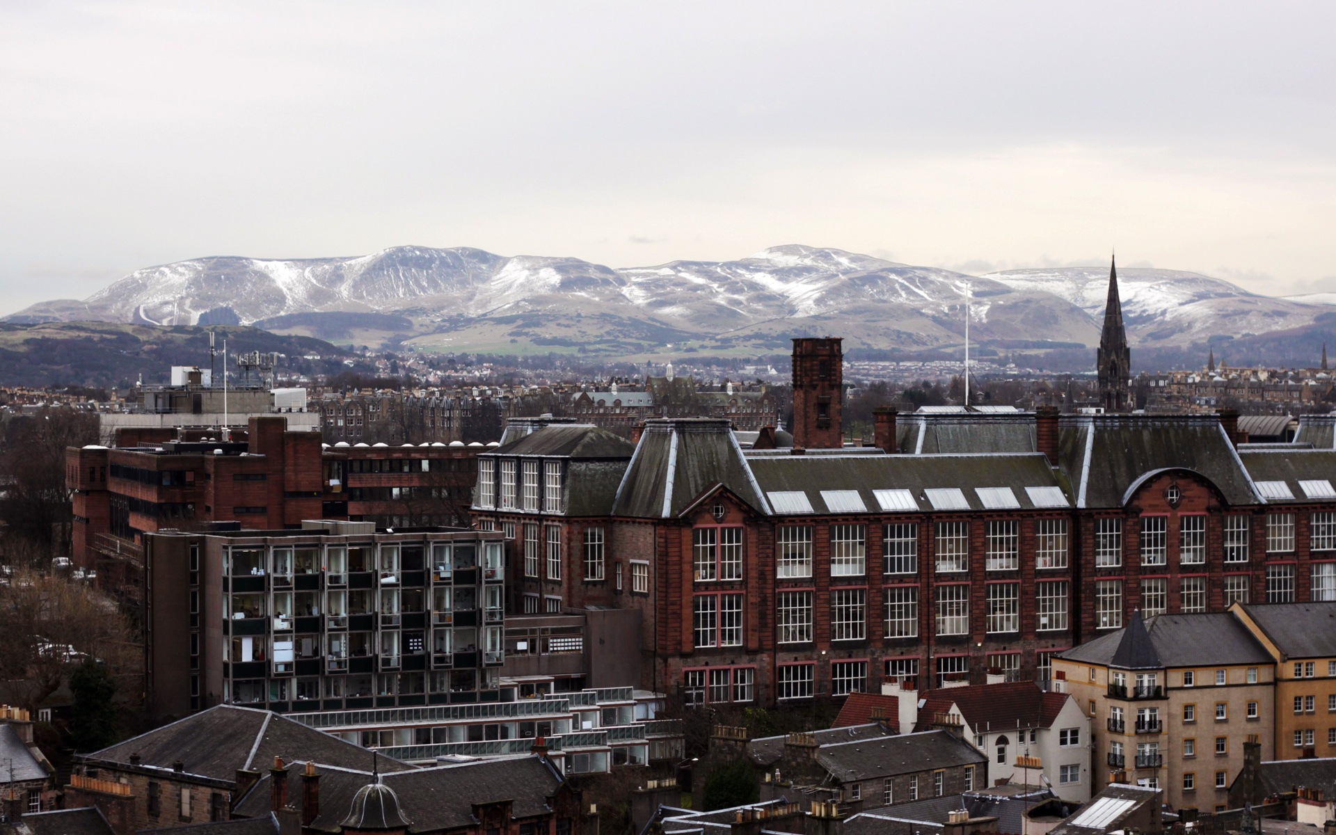 Krásné město Edinburgh, Skotsko HD Tapety na plochu #20 - 1920x1200