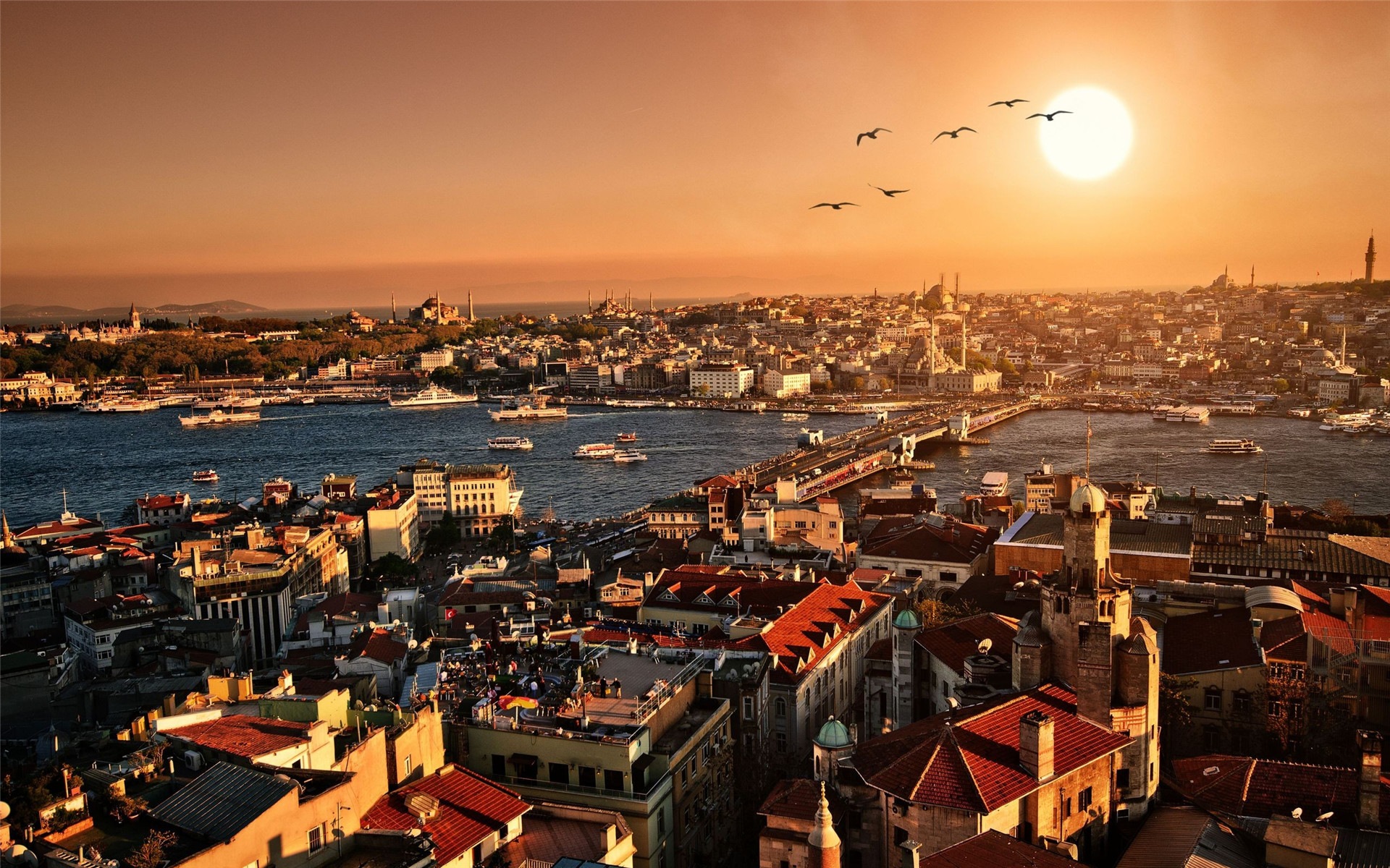 Istanbul, Türkei HD Wallpaper #10 - 1920x1200