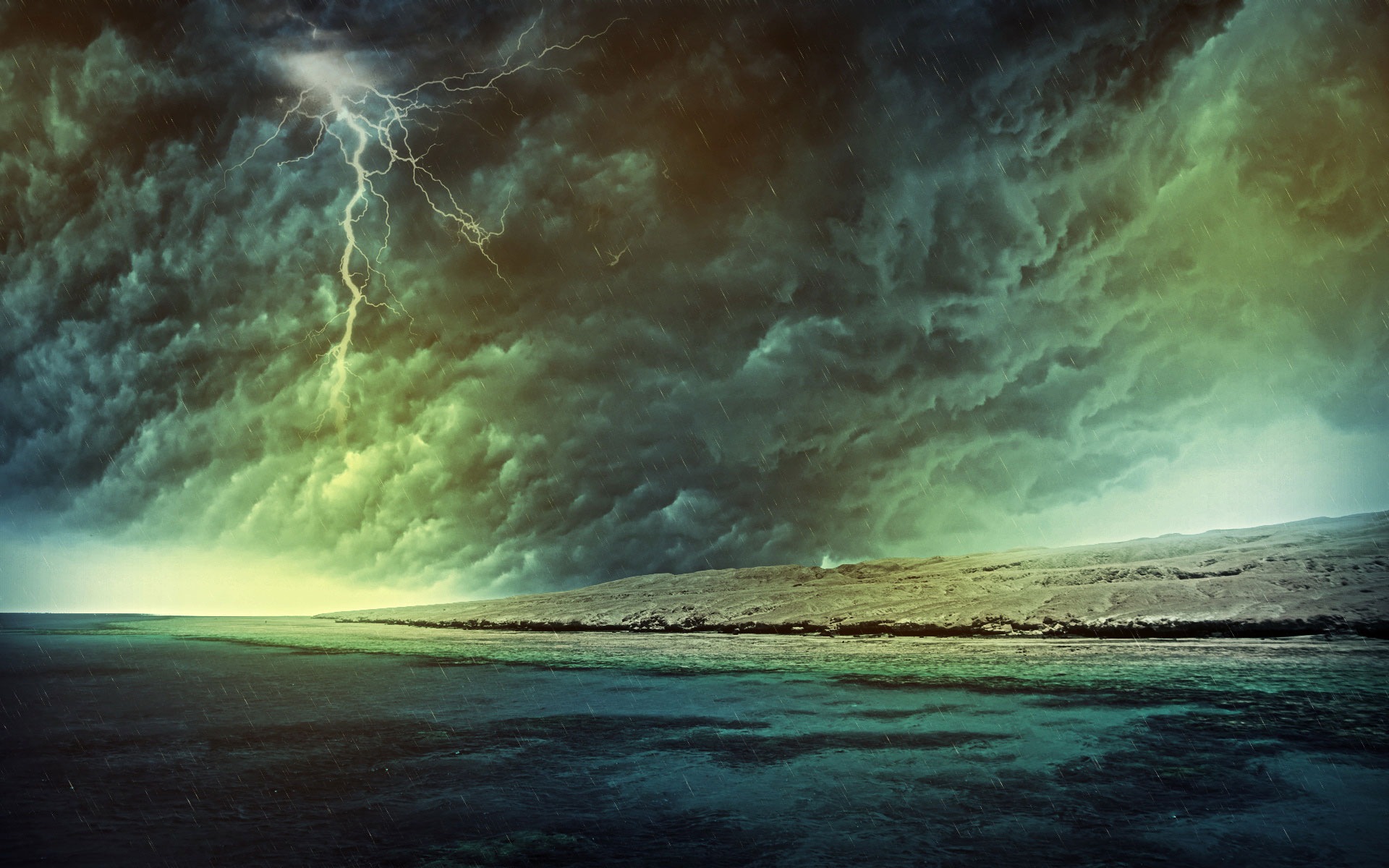 Lightning thunder HD wallpapers #14 - 1920x1200