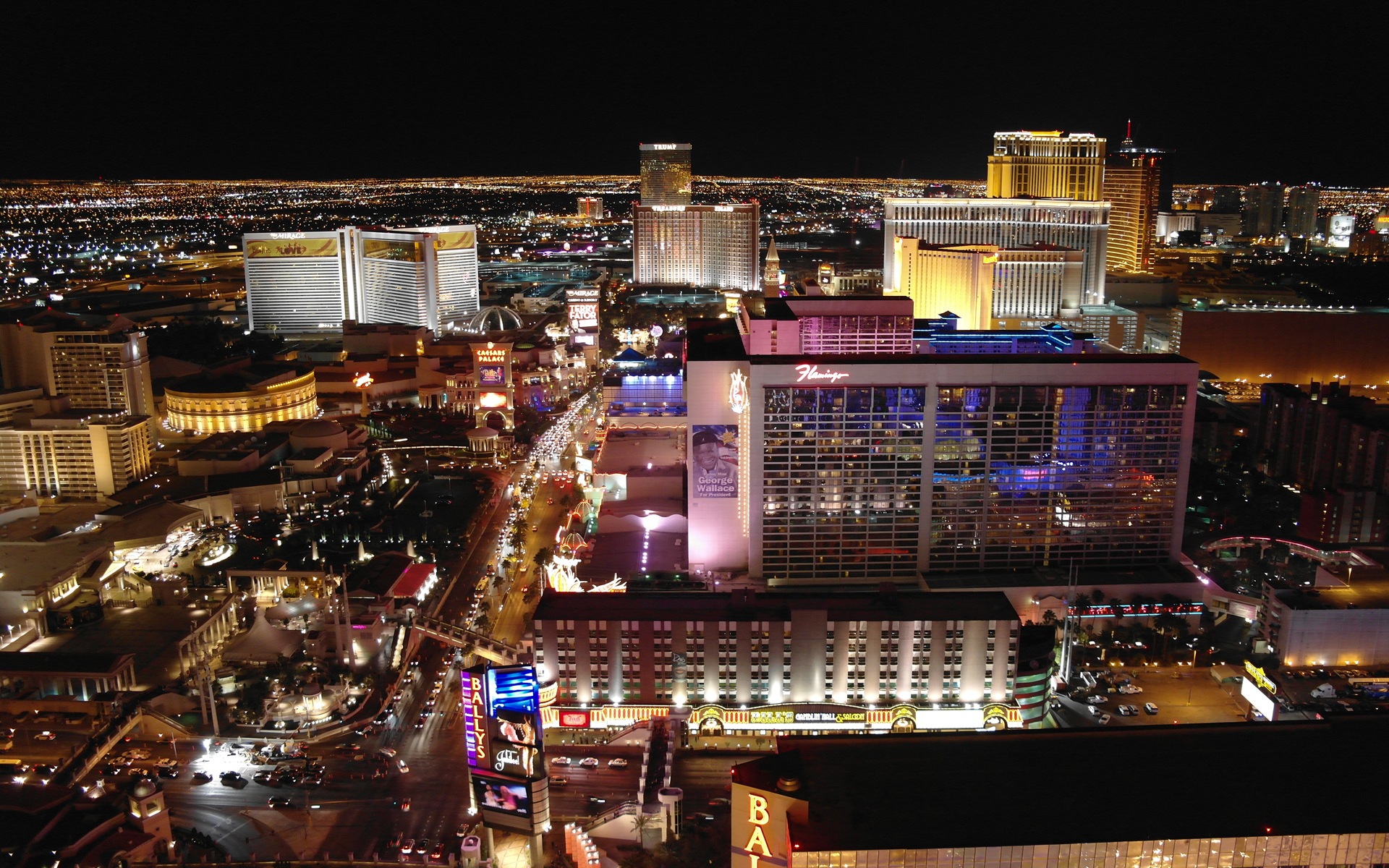 Hermosa noche en fondos de pantalla de alta definición de Las Vegas #19 - 1920x1200