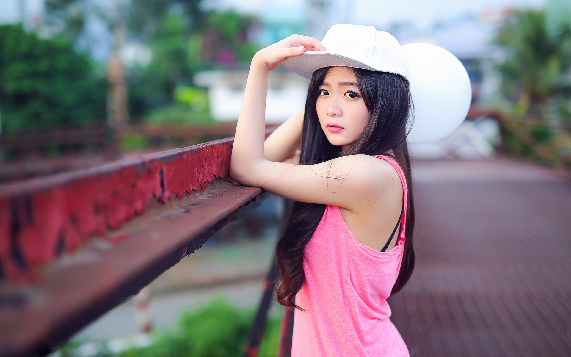 Pure and lovely young Asian girl HD wallpapers collection (1) #3 - 1920x1200