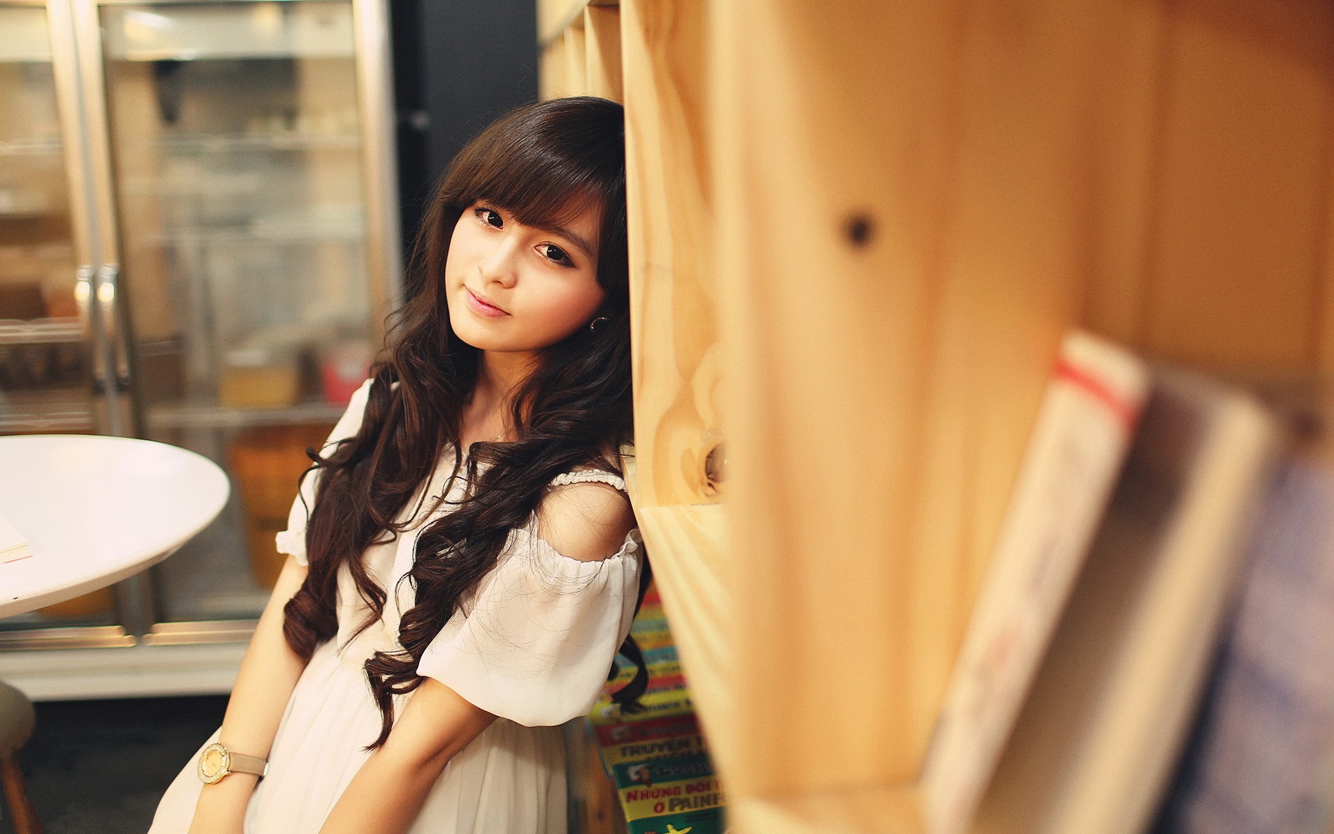 Pure and lovely young Asian girl HD wallpapers collection (3) #4 - 1920x1200