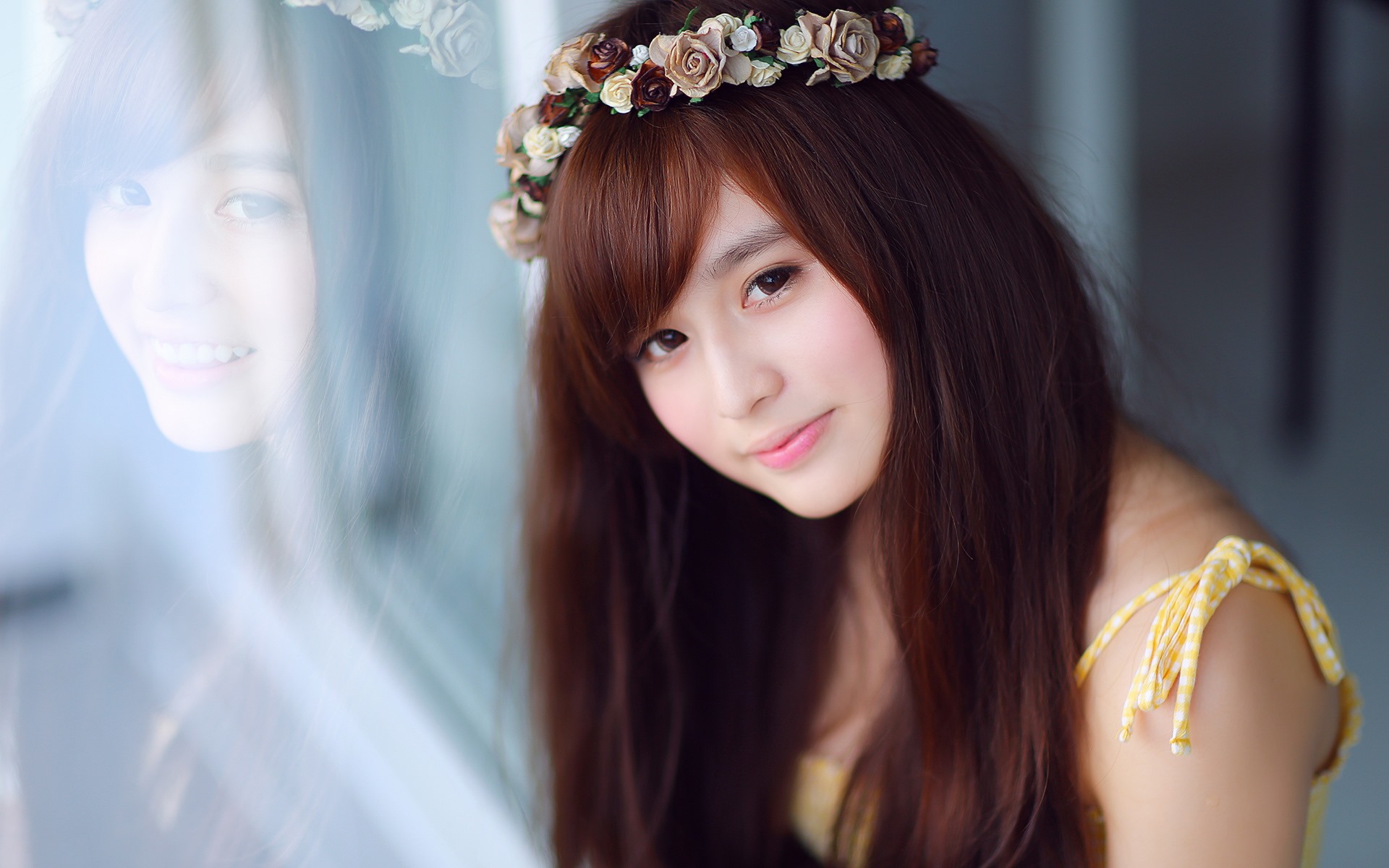 Pure and lovely young Asian girl HD wallpapers collection (3) #9 - 1920x1200