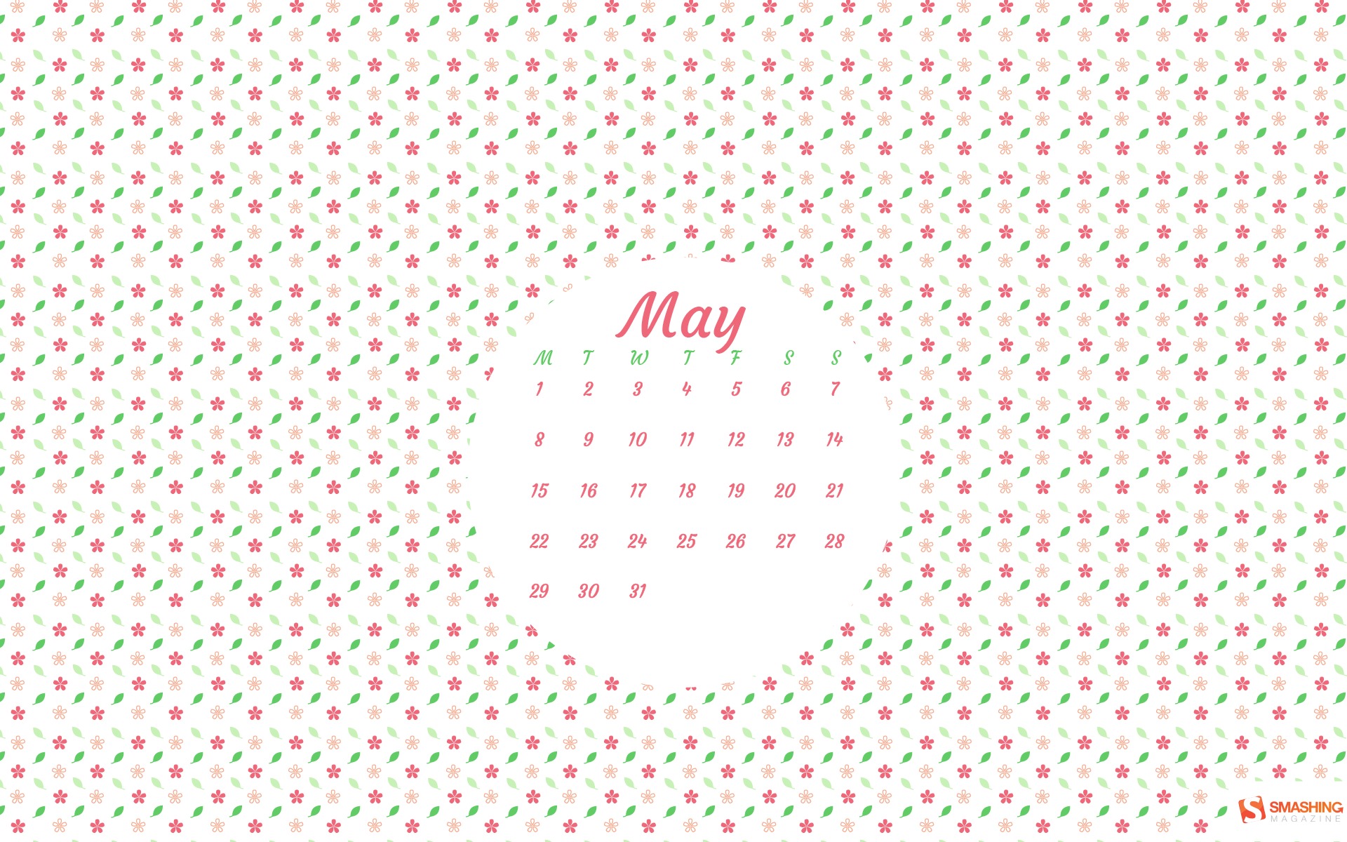 Fondo de pantalla del calendario de mayo de 2017 #8 - 1920x1200
