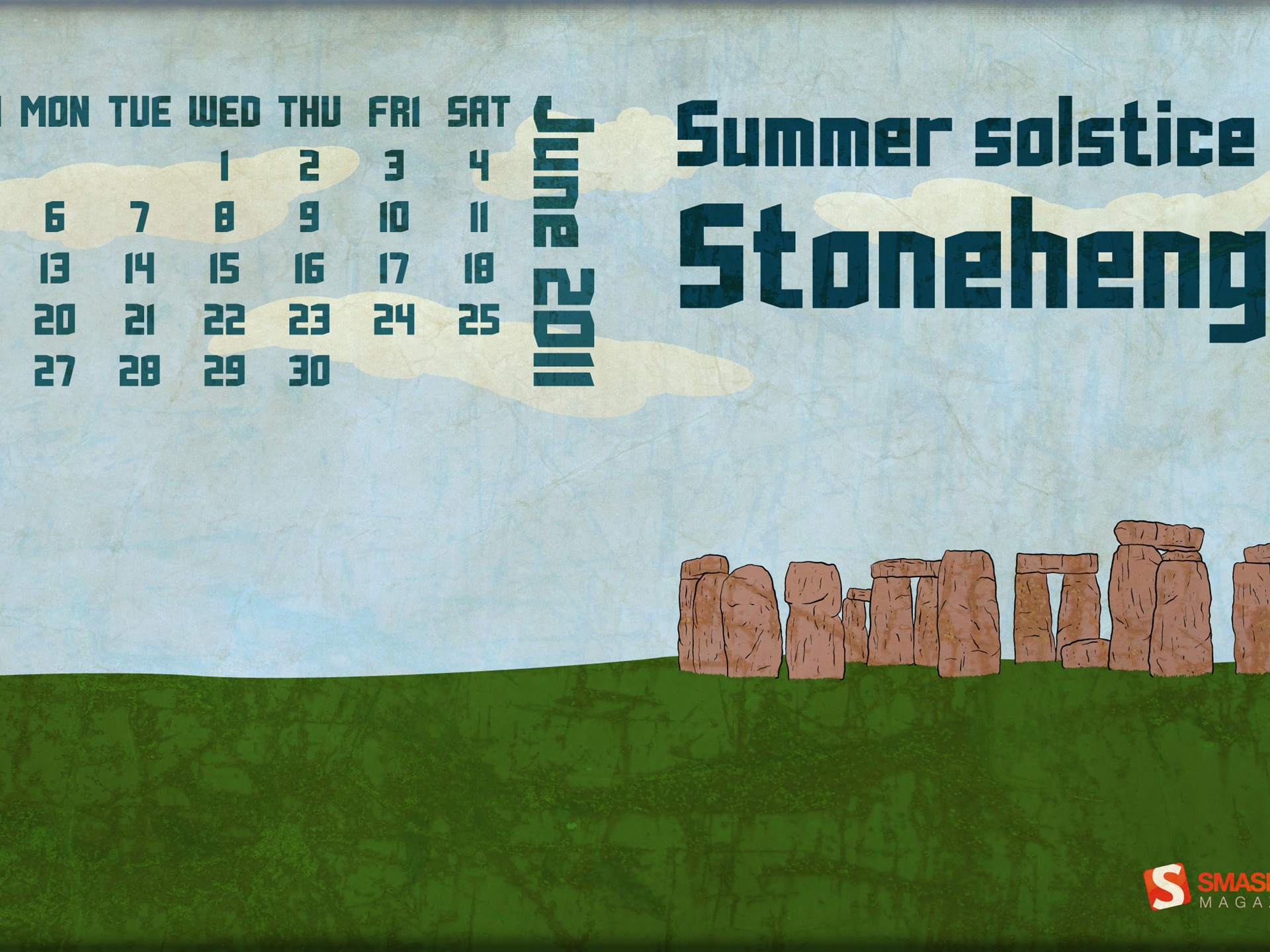 June 2011 Calendar Wallpaper (2) #9 - 1920x1440